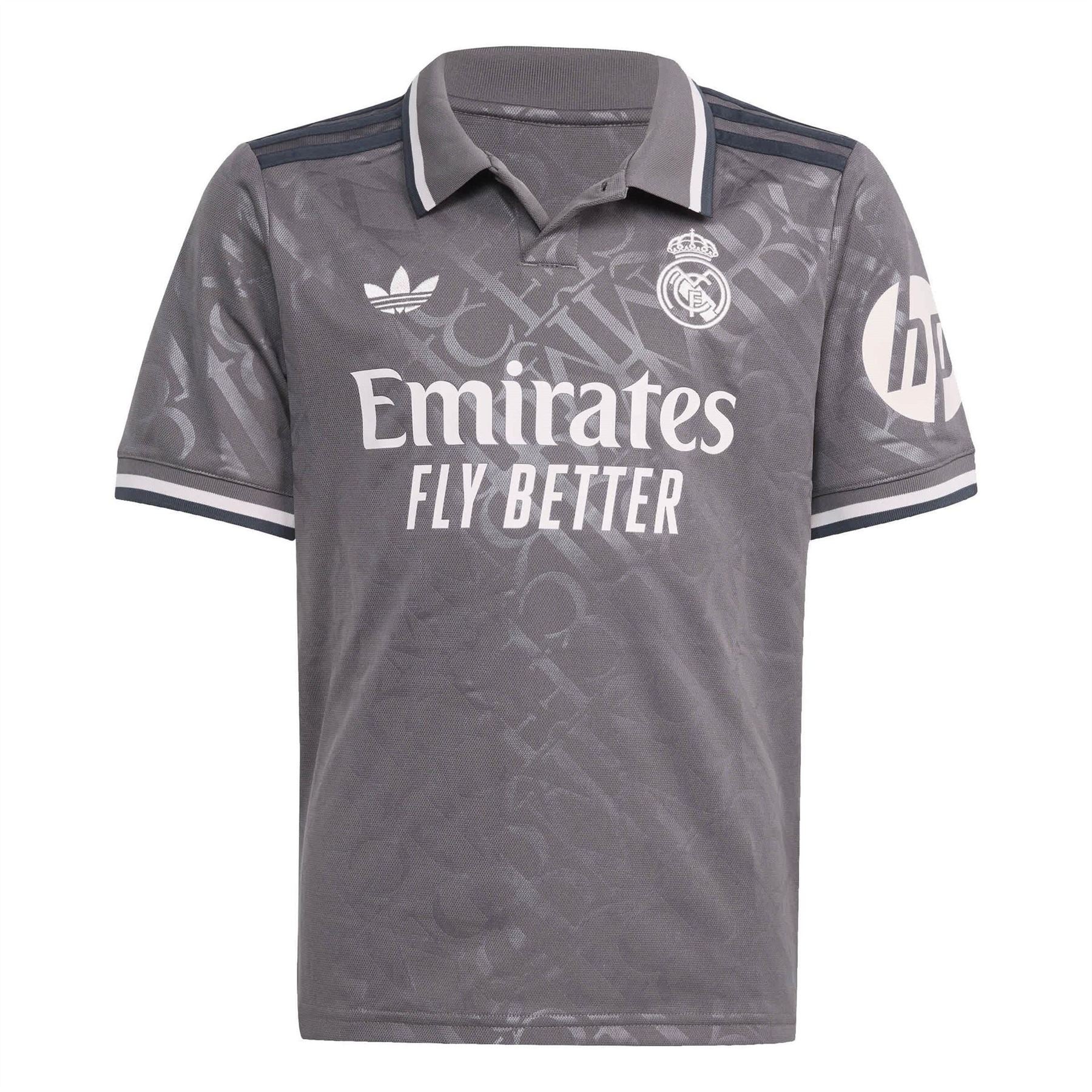 adidas Real Madrid Collared Short Sleeve Shirt