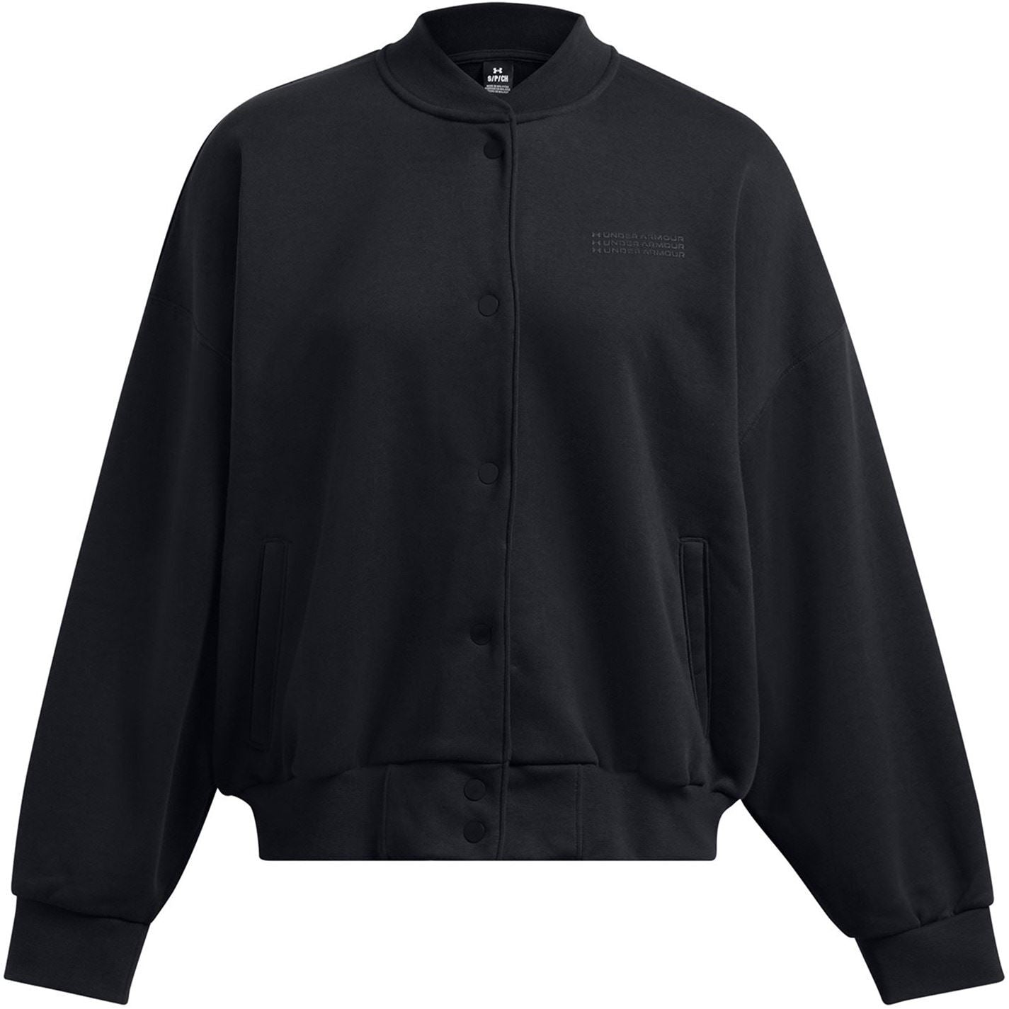 Under Armour Fleece Varsity Bomber Jacket