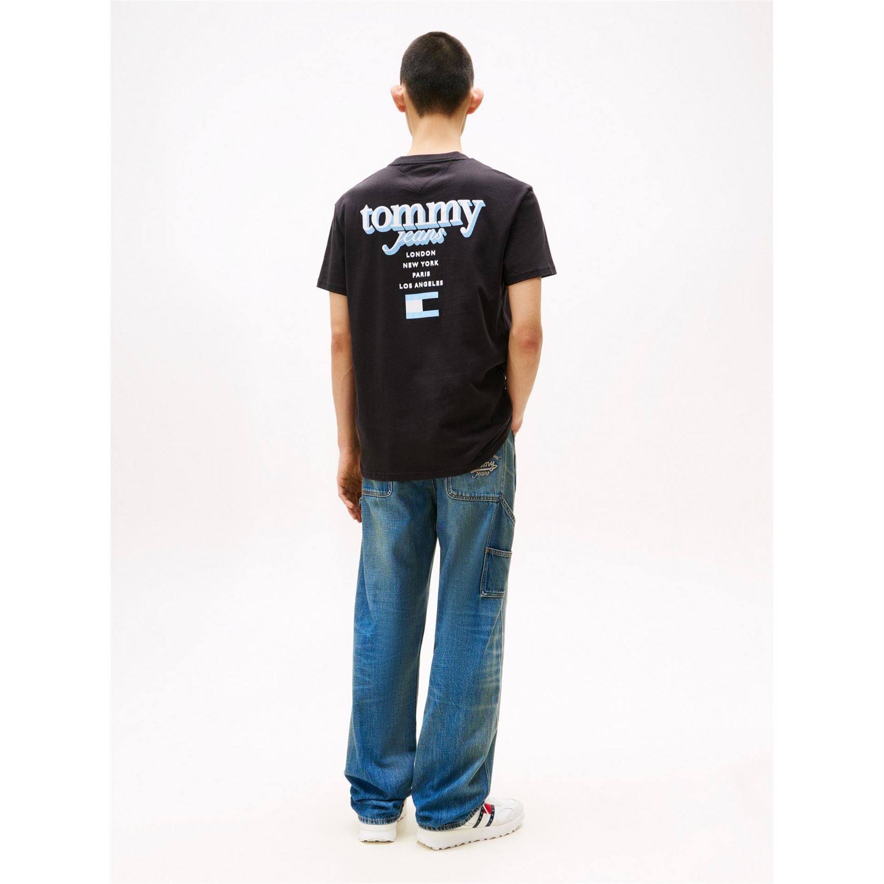 Tommy Jeans Flag Logo T-Shirt