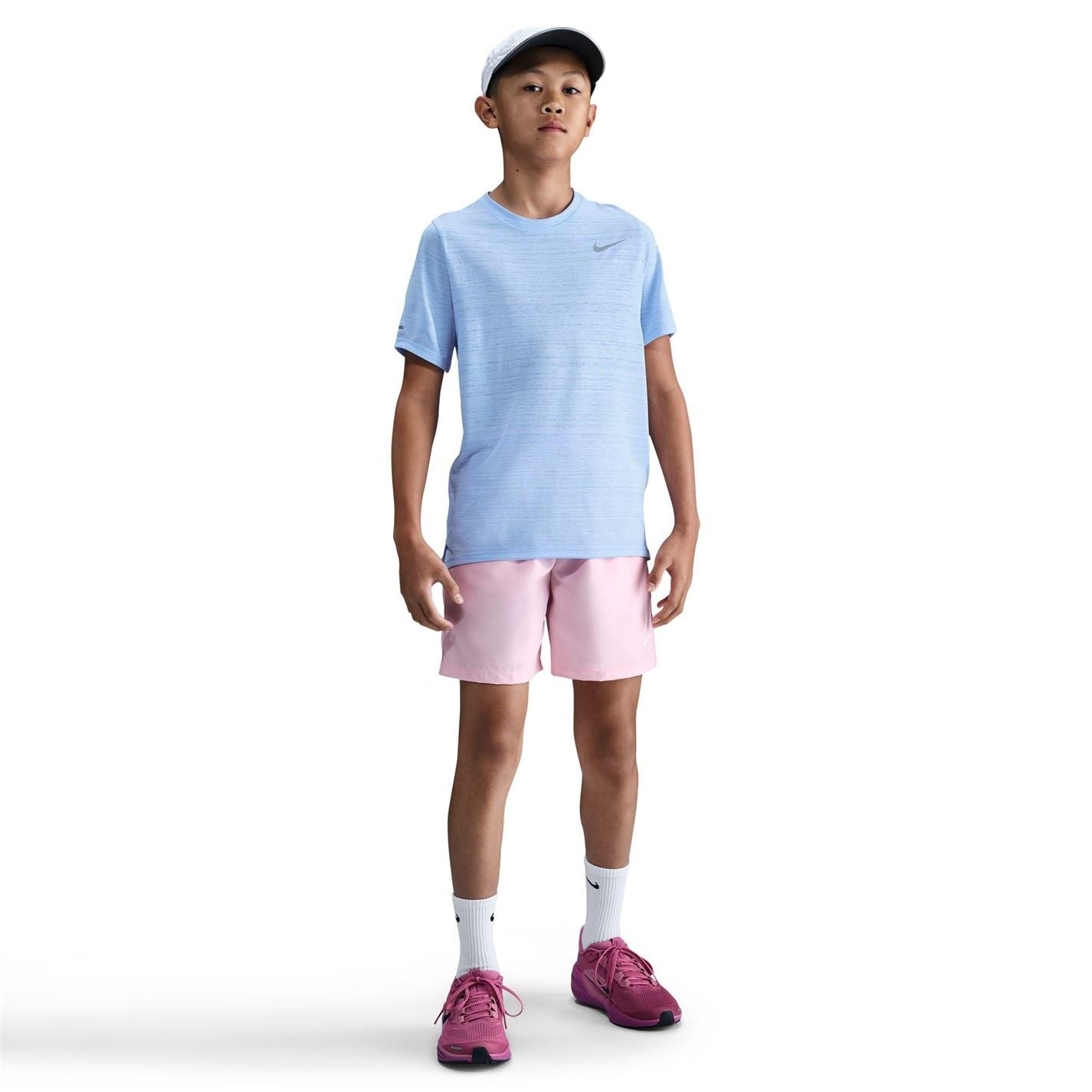 Nike Dri Fit Miler Big Kids (boys) Training Top