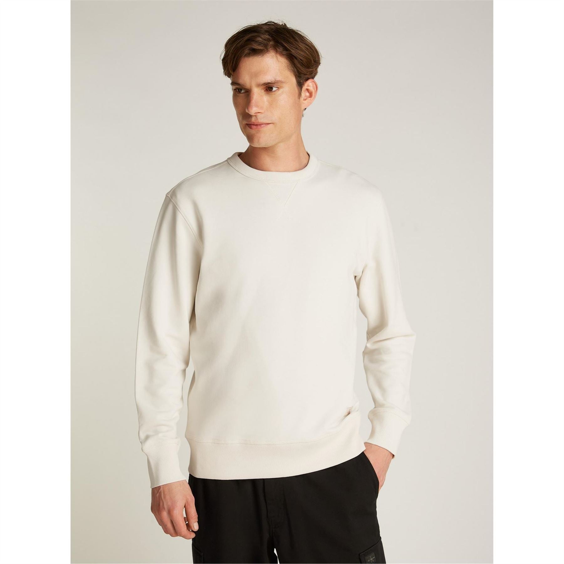 Calvin Klein Jeans Label Regular Fit Long Sleeve Sweatshirt
