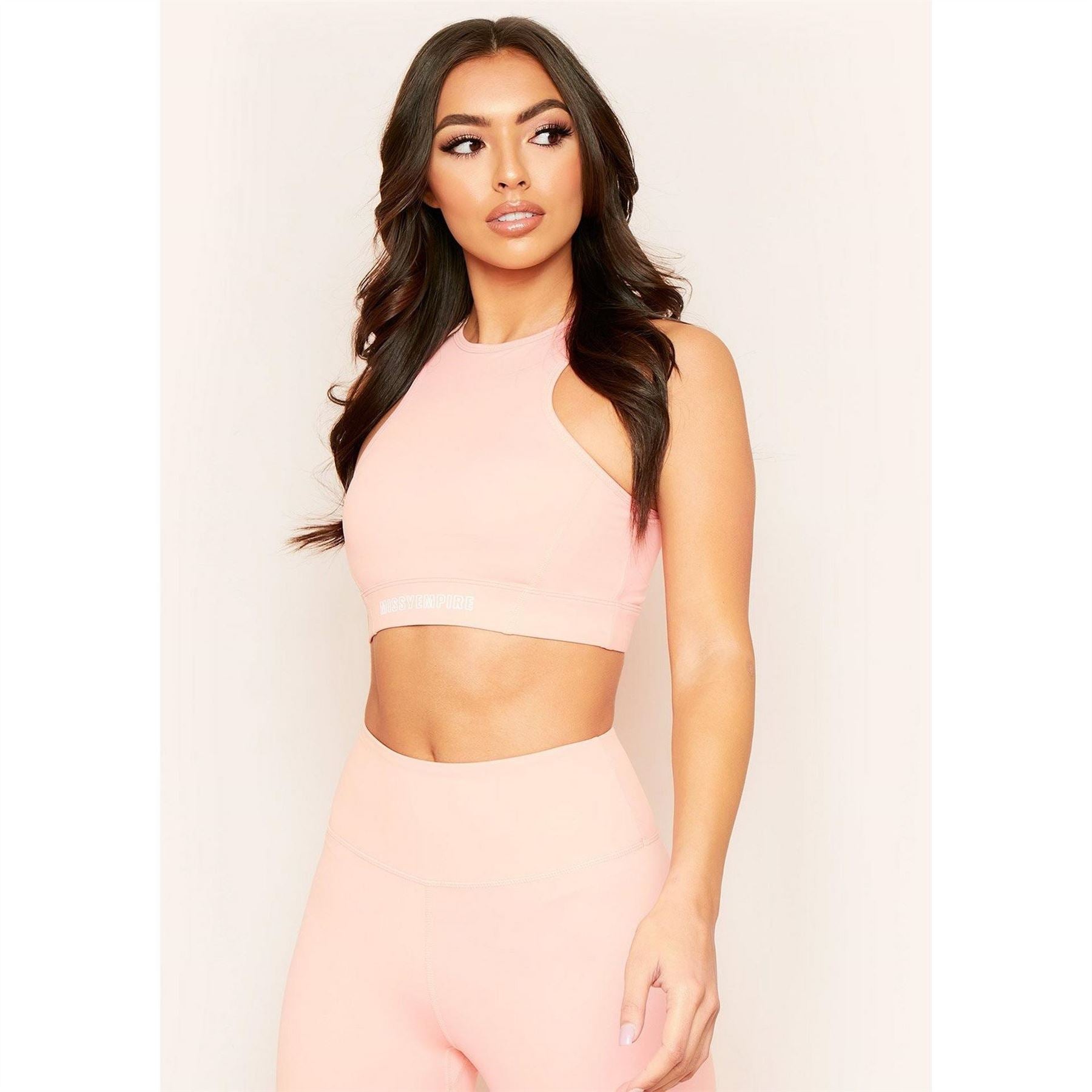 Missy Empire Empire Racer Gym Crop Top