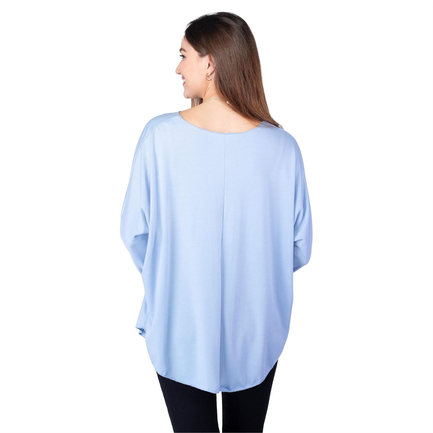 Maison De Nimes Boat Neck Relaxed Fit Blouse