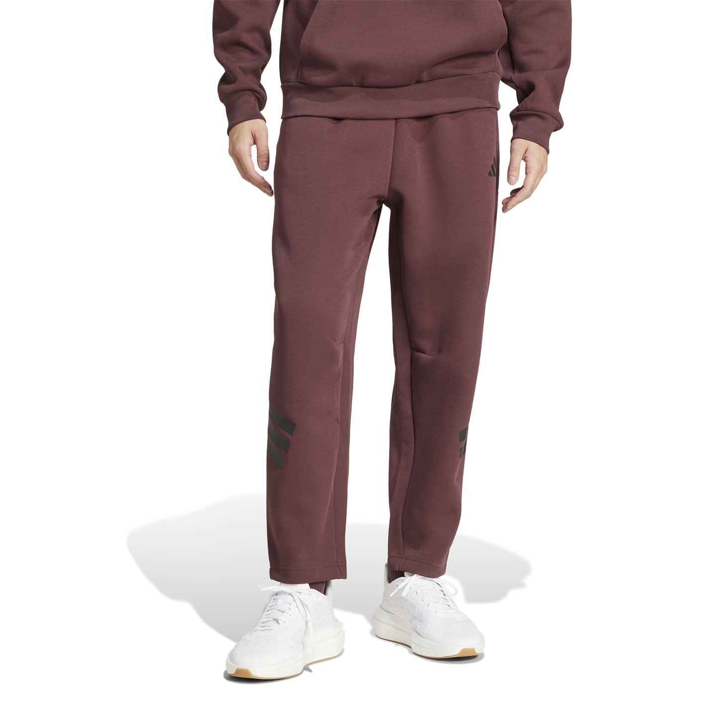 adidas Future Icons 3 Stripes Cotton Blend Joggers