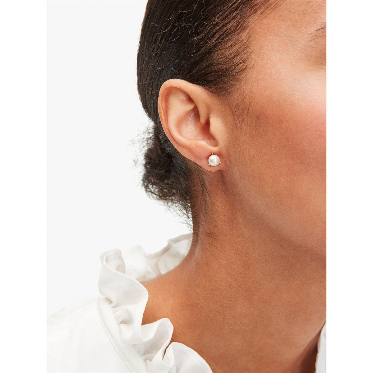 Kate Spade Pearl Trio Prong Stud Earrings