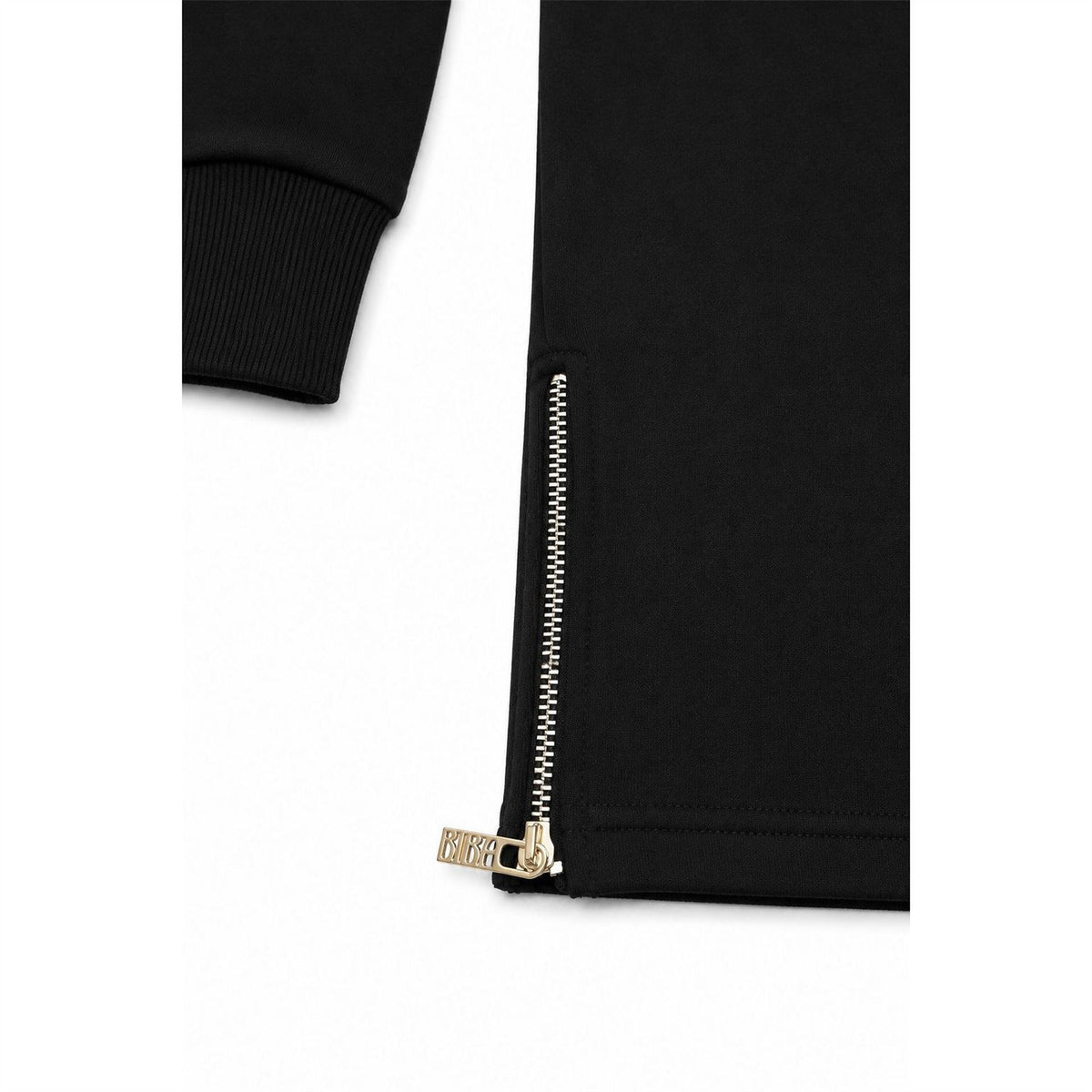 Biba Graphic Crew Neck Ribbed Collar Long Sleeve Sweatshirt