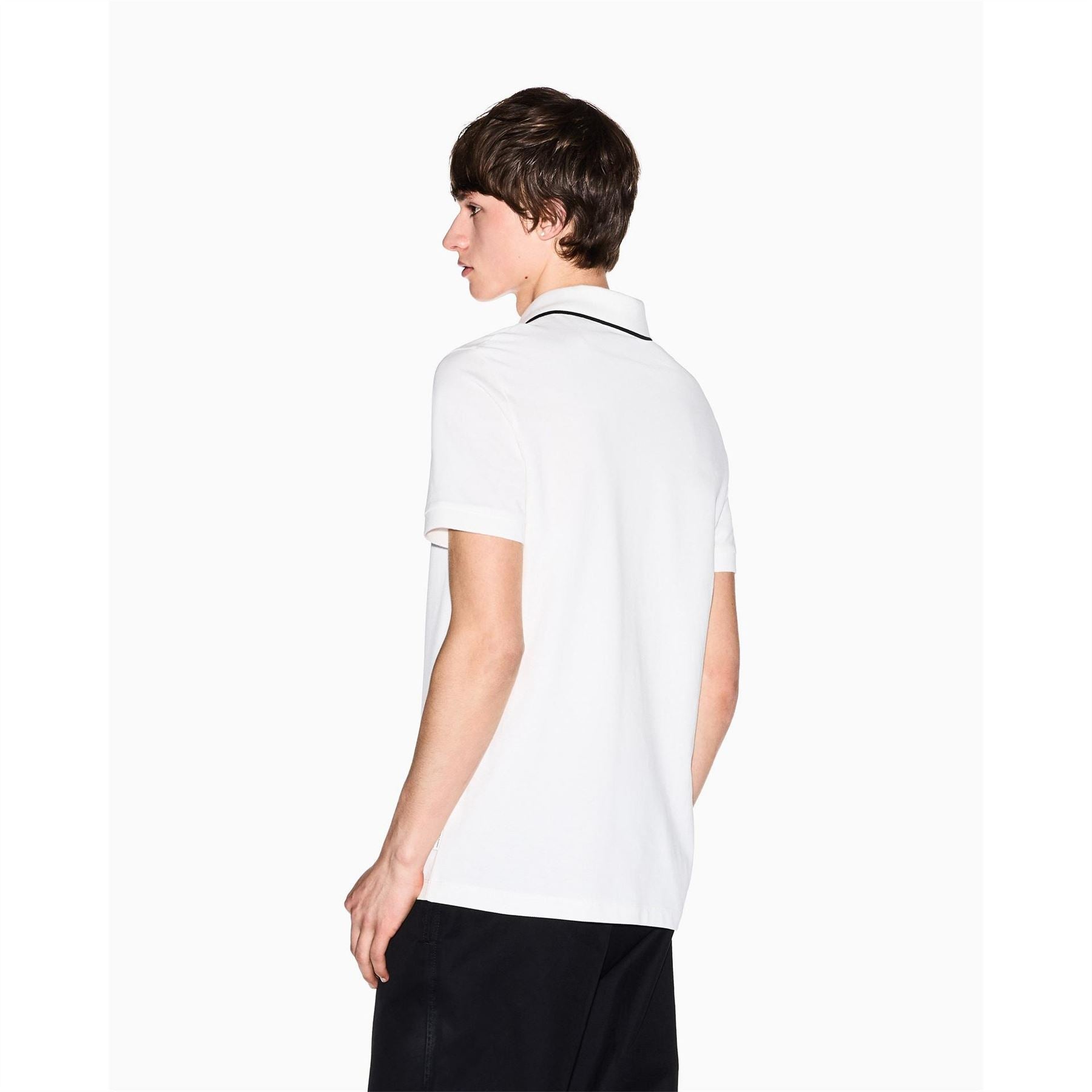 Armani Exchange Short Sleeve Polo Shirt