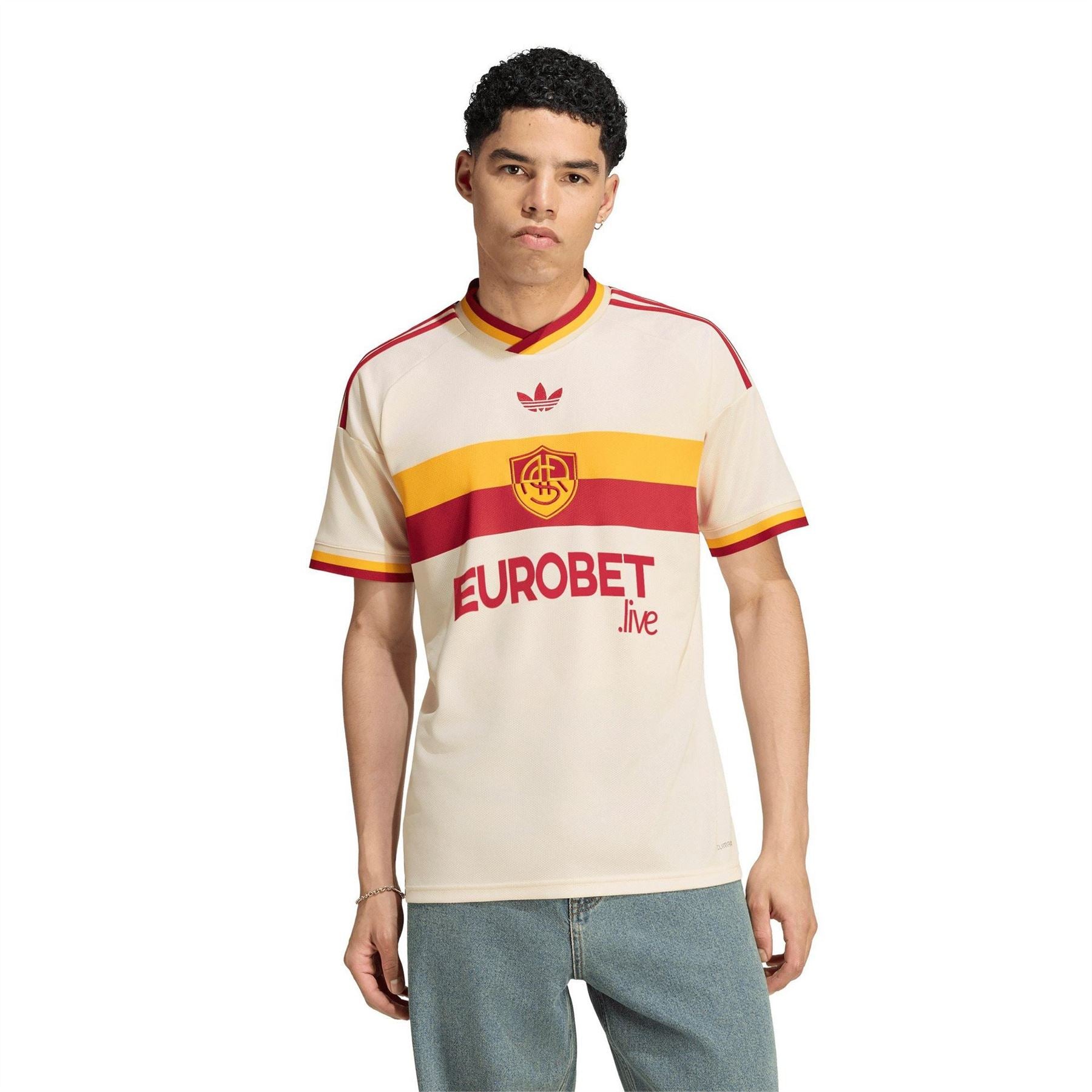 adidas Mens Roma Away Shirt 2026 27