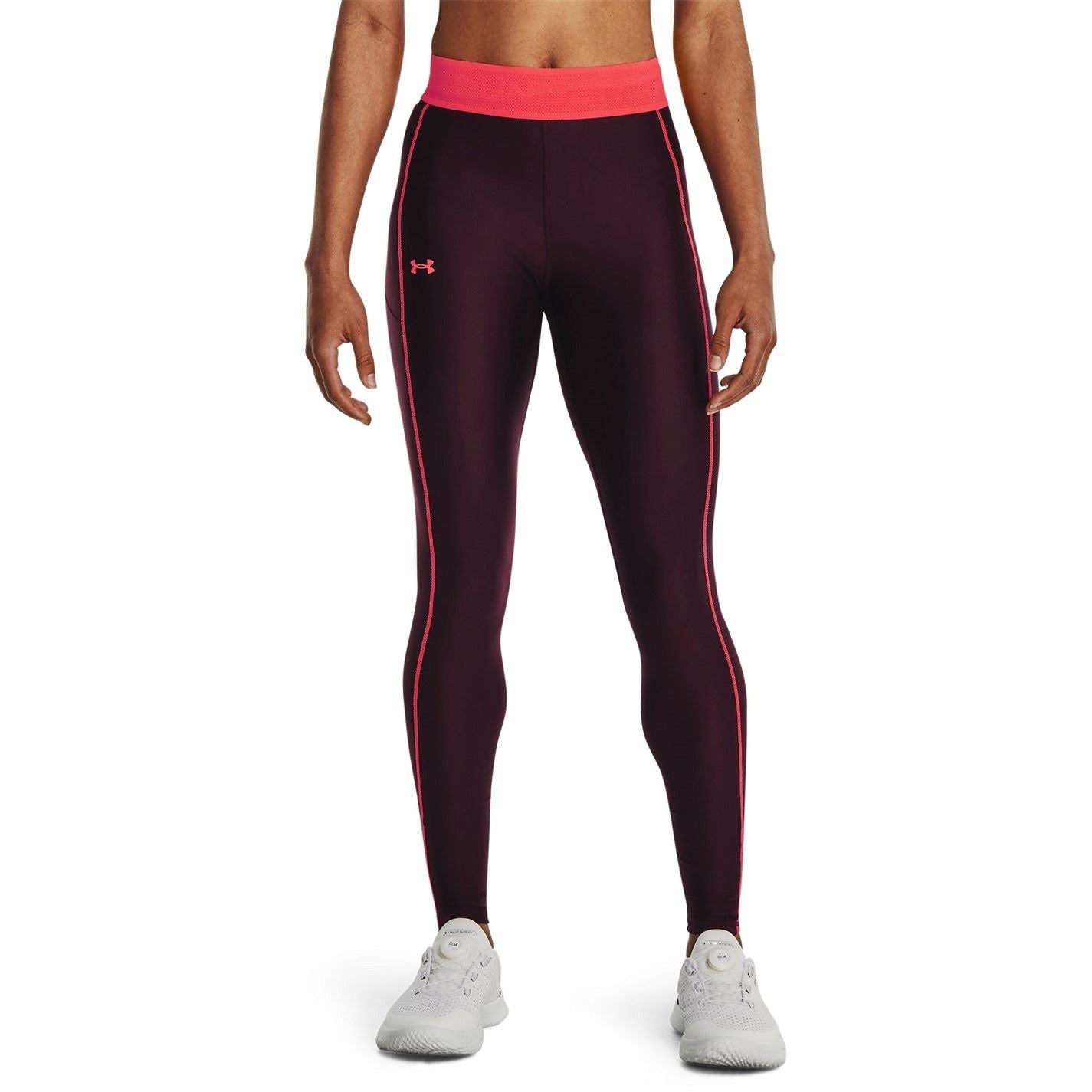 Under Armour Heatgear Branded Waistband Leggings Women�s