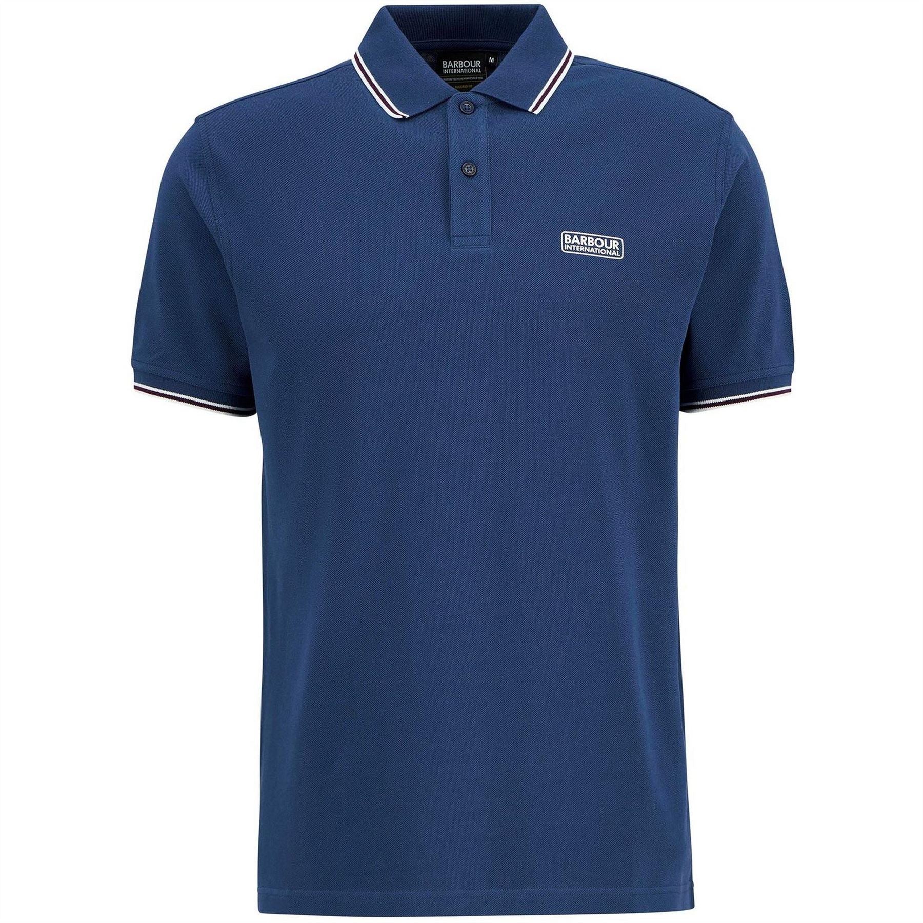 Barbour International Tipped Short Sleeve Polo Shirt