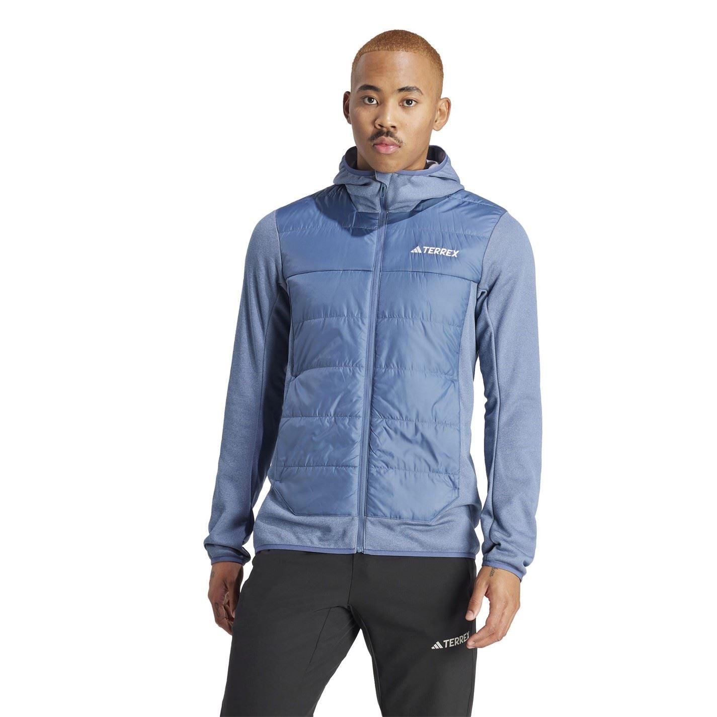 adidas Mens Multi Hybrid Insulated Hooded Jacket