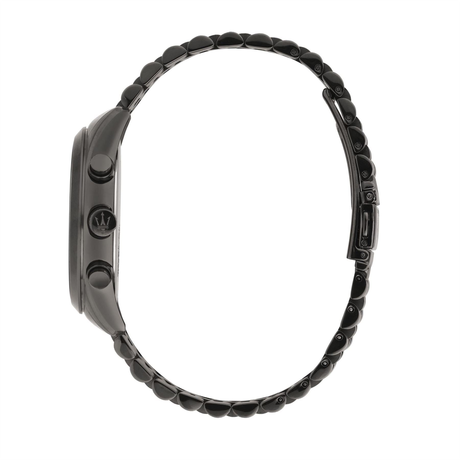 Maserati Dark Editio Racing Steel Bracelet Strap Analogue Watch