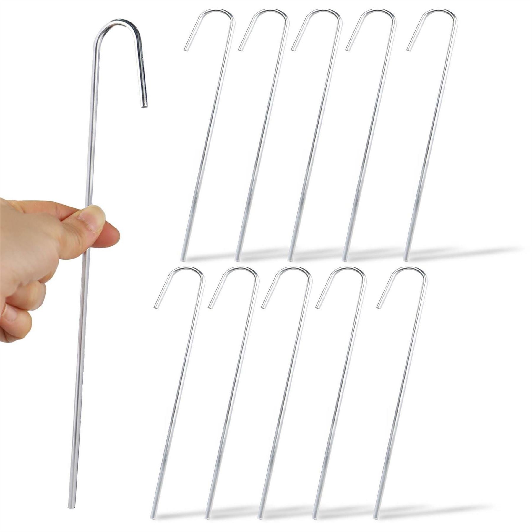 Dekton 10pc Ground Peg Set.