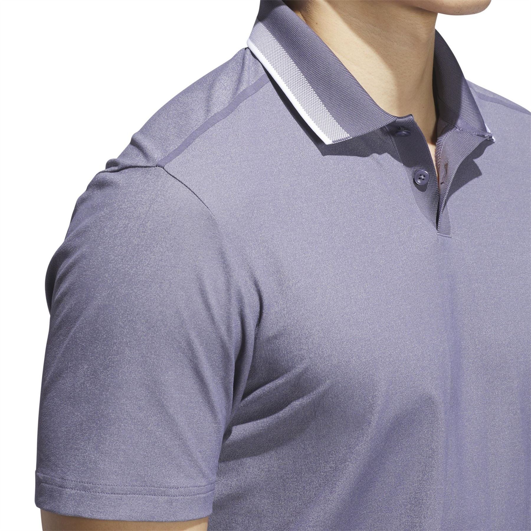 adidas Tour Twstknt Short Sleeve Performance Polo Shirt