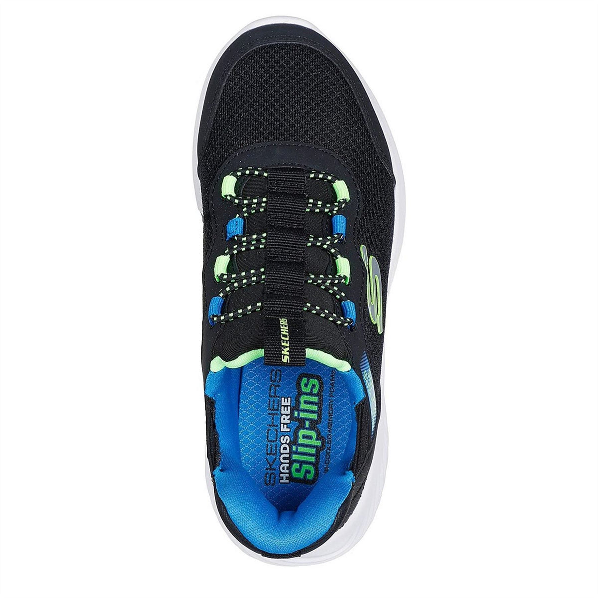 Skechers   Brisk Burst Slip On Trainers Unisex Kids