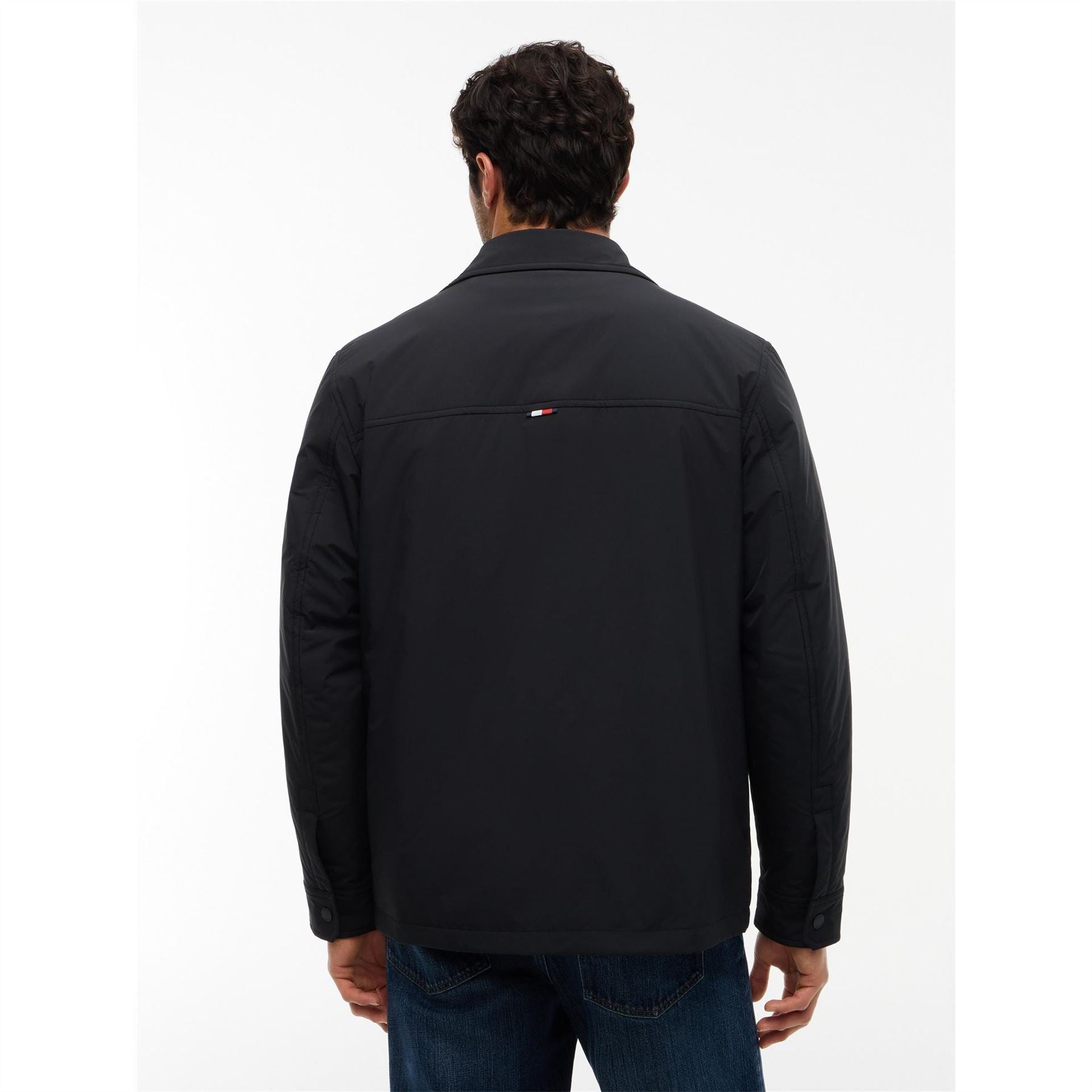 Tommy Hilfiger Packable Lightweight Long Sleeve Overshirt