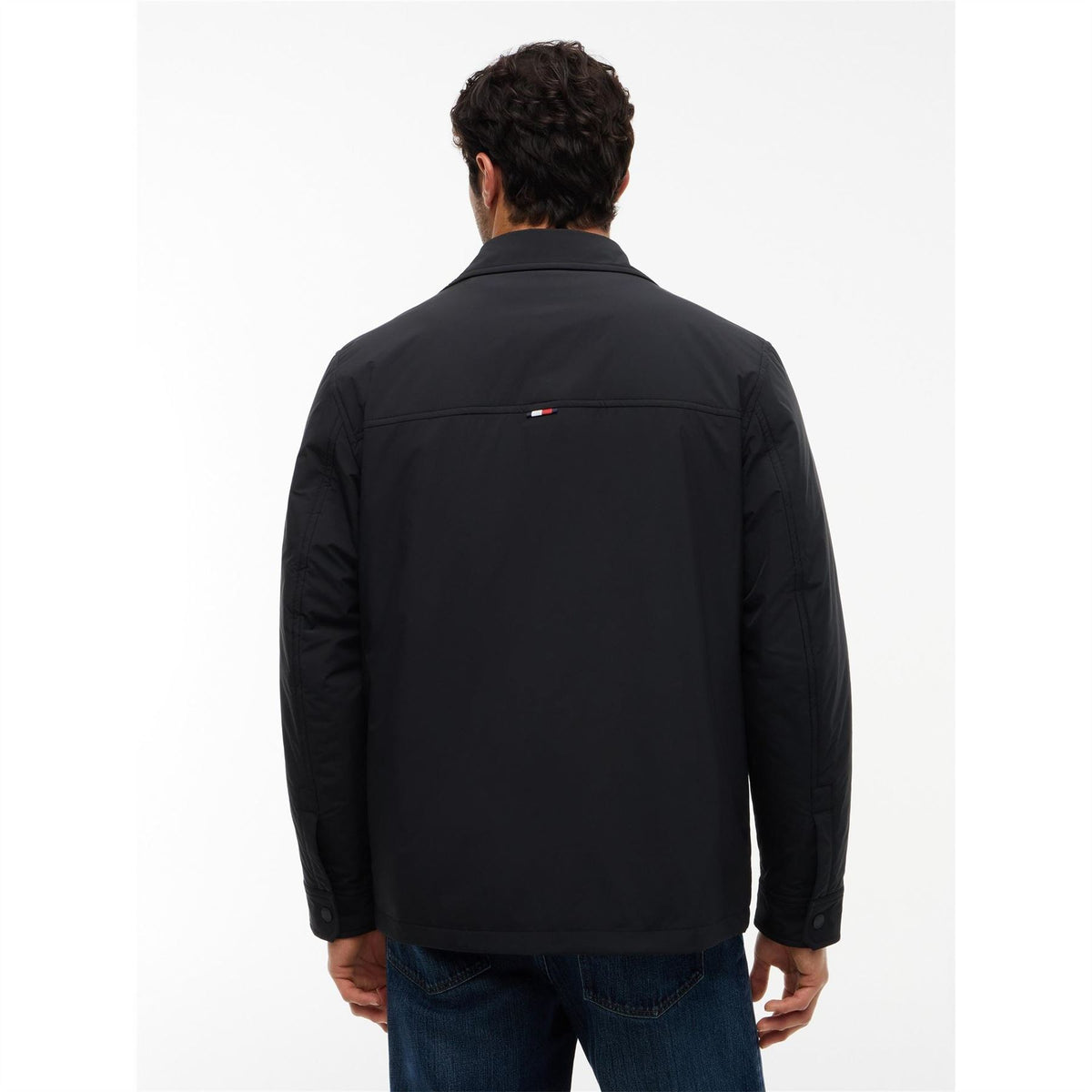 Tommy Hilfiger Packable Lightweight Long Sleeve Overshirt