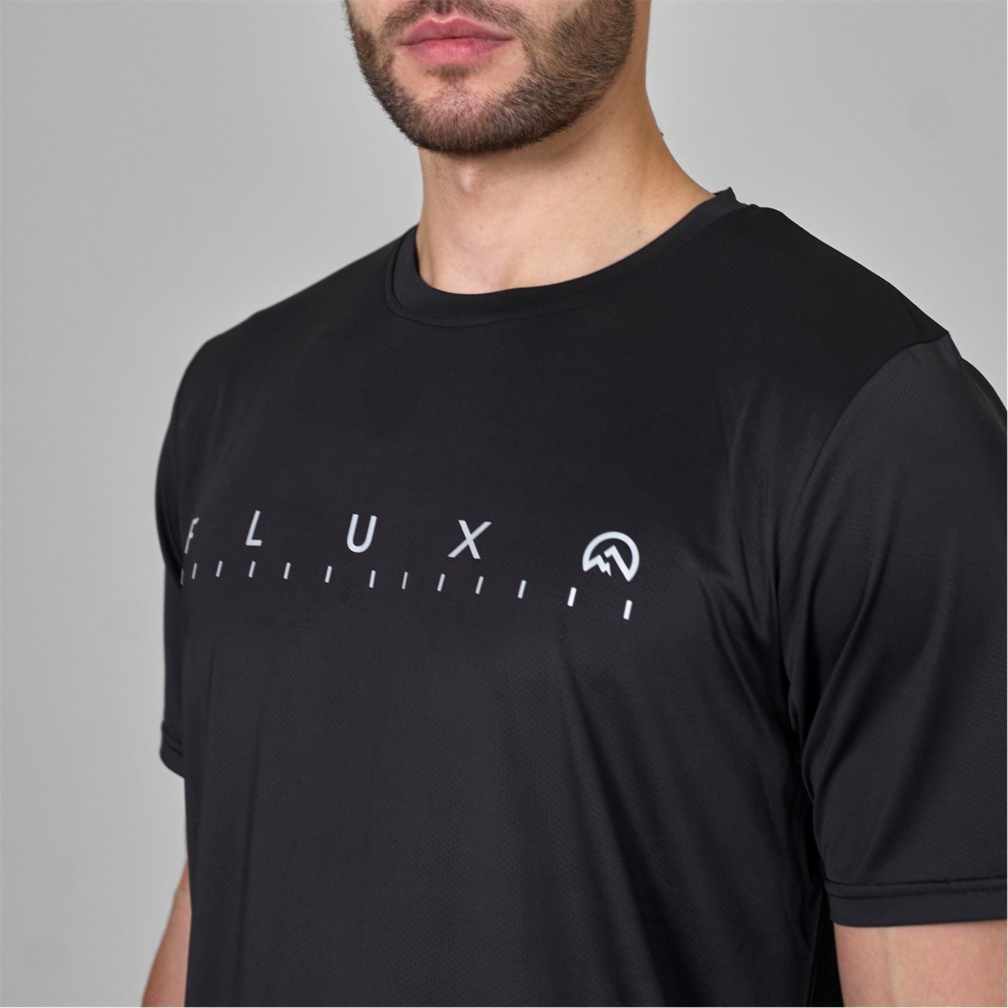 Flux Active Mens Graphic Logo T-Shirt