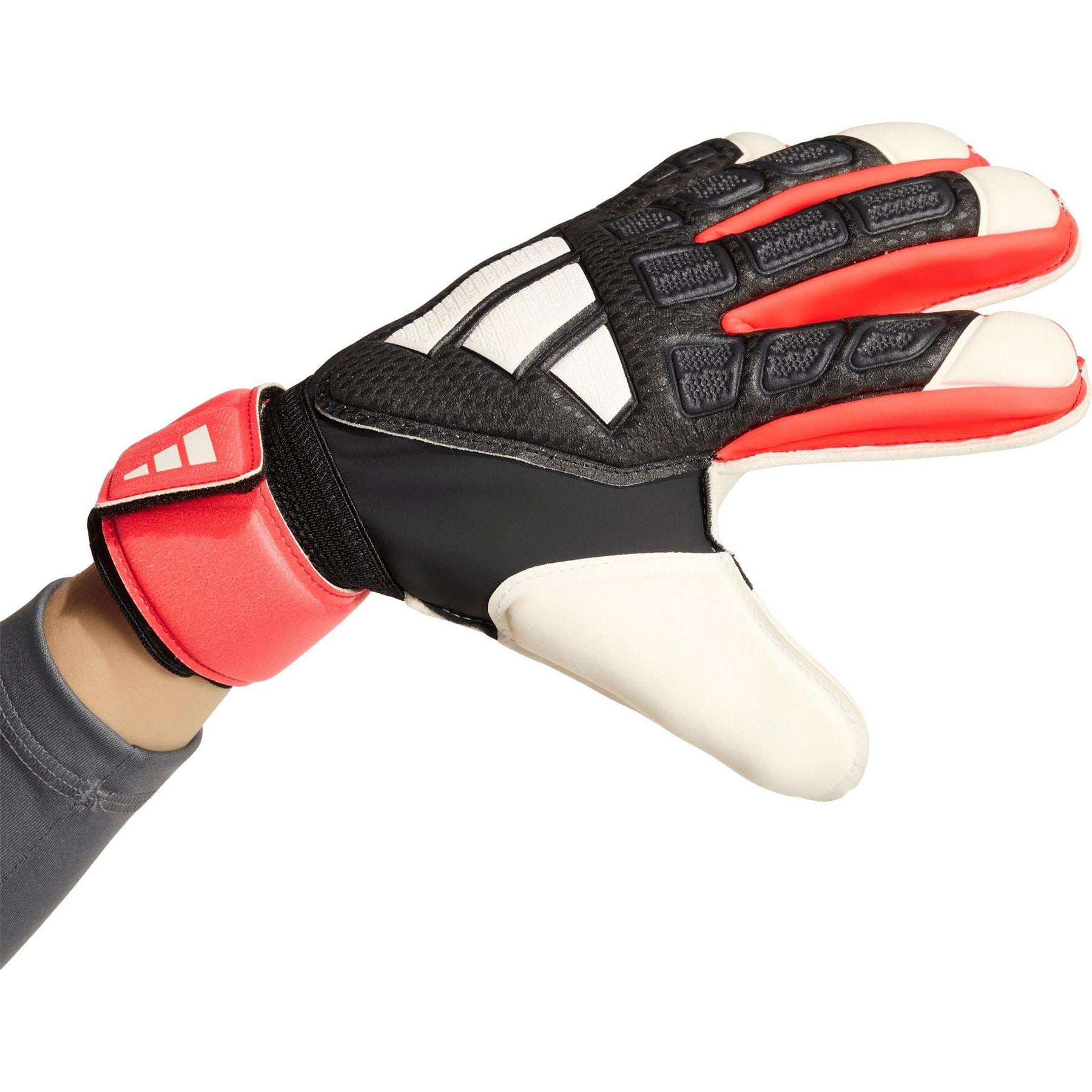 adidas Predator Match Fingersave Goalkeeper Gloves Juniors