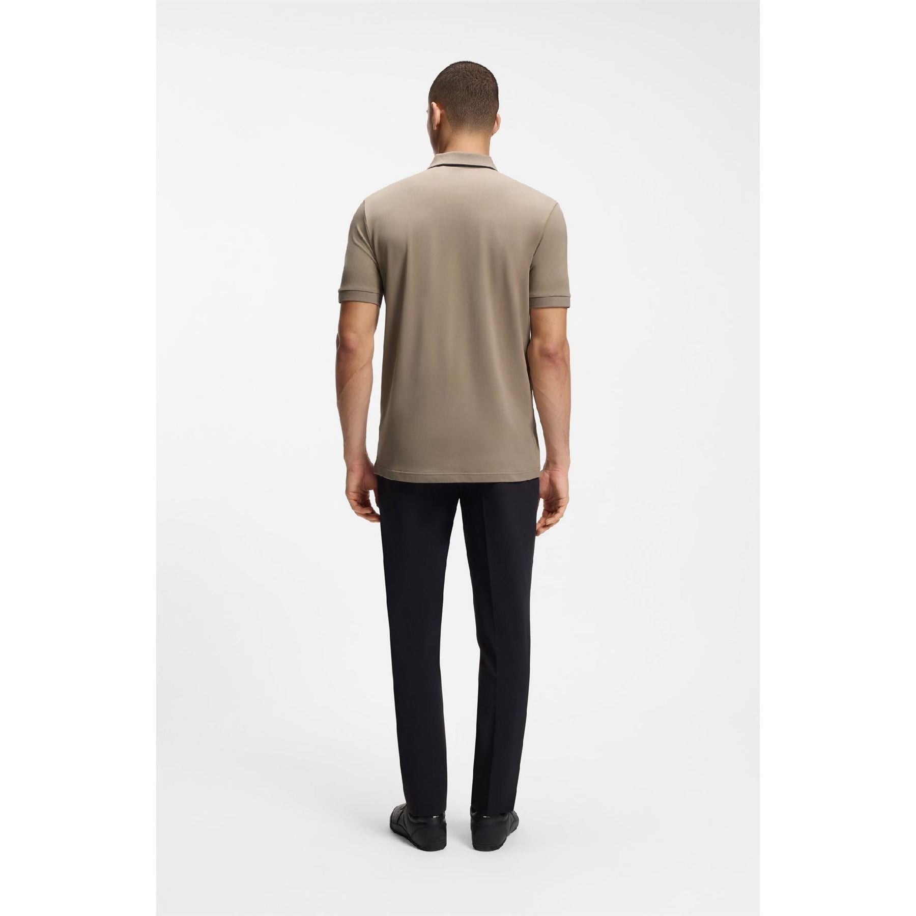 Boss BOSS GREEN Short Sleeve Zip Polo Shirt (Philix)