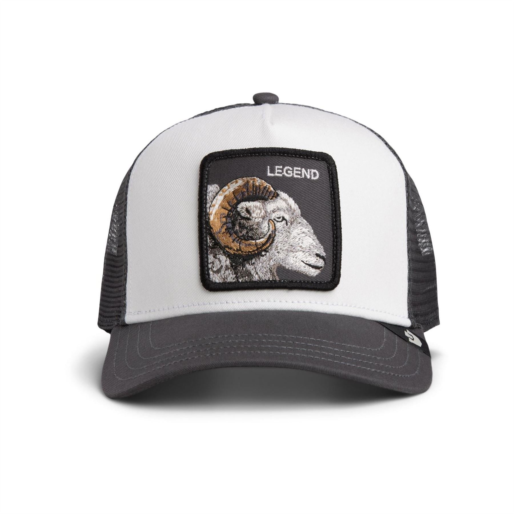 Goorin Bros Adjustable Trucker Cap with Pre-Curved Brim