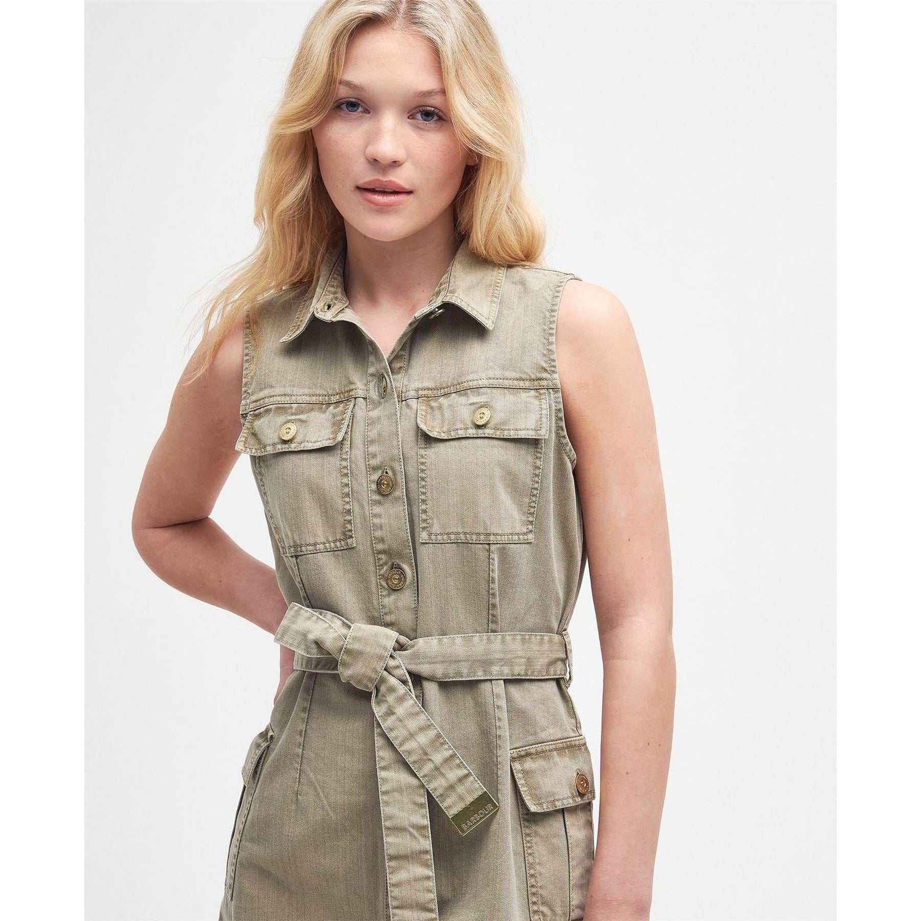 Barbour International Denim Mini Dress