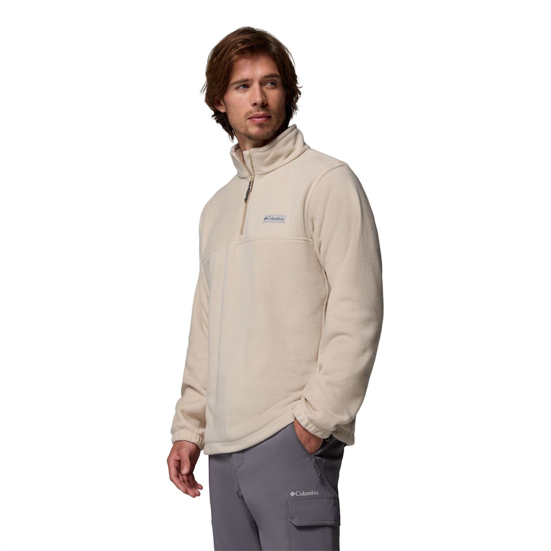 Columbia Steens Zip Neck Long Sleeve Sweatshirt