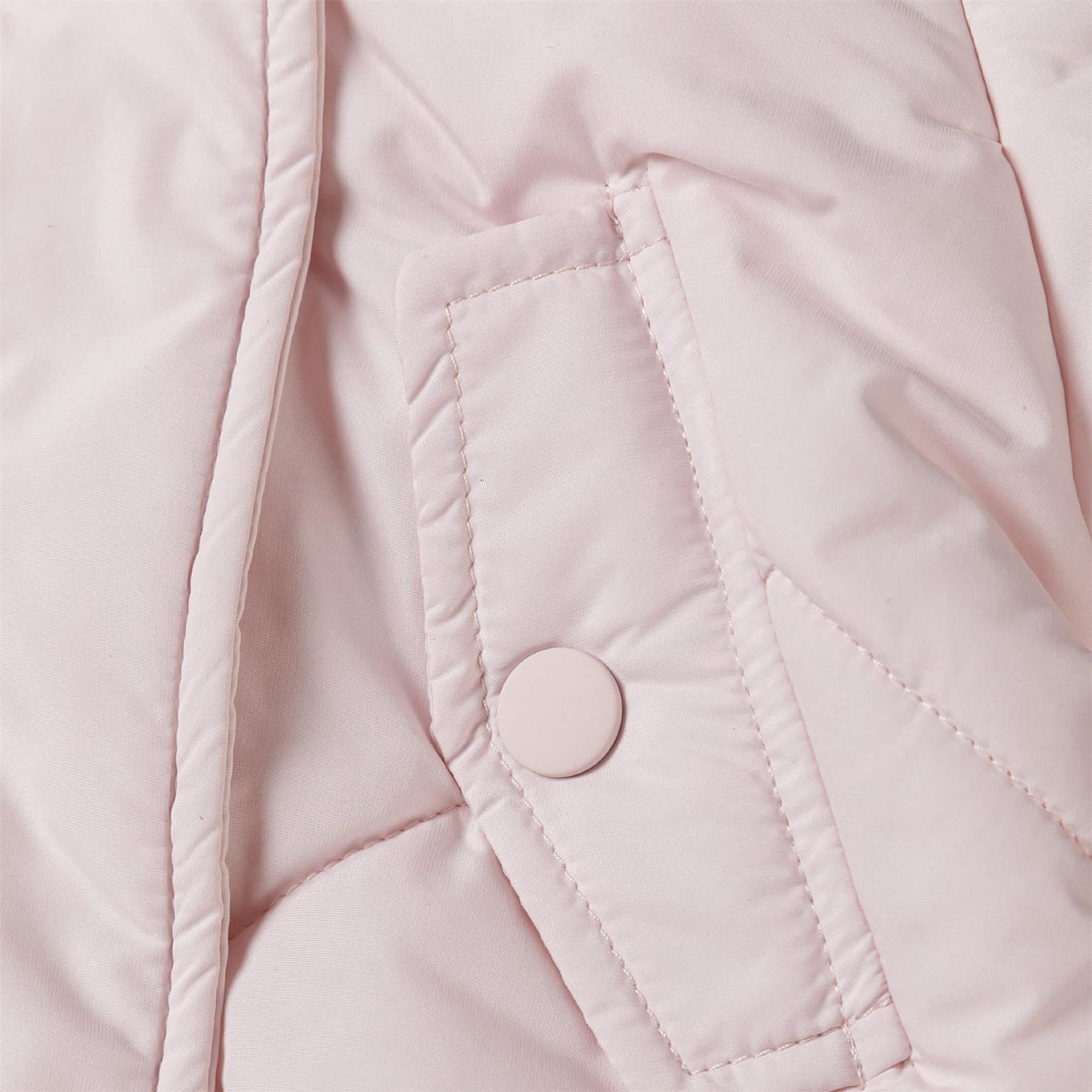 Minoti Girls Snowsuit With Hood 3d Ears Light Pink