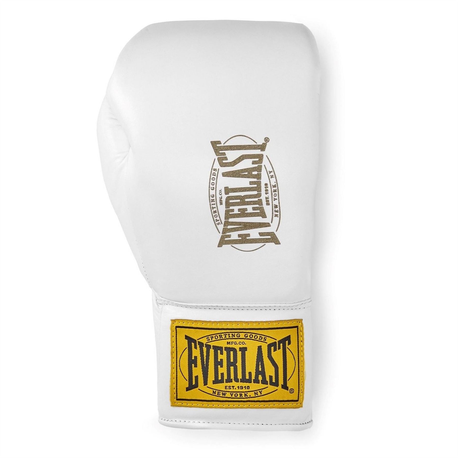 Everlast Pro Leather Laced Boxing Gloves