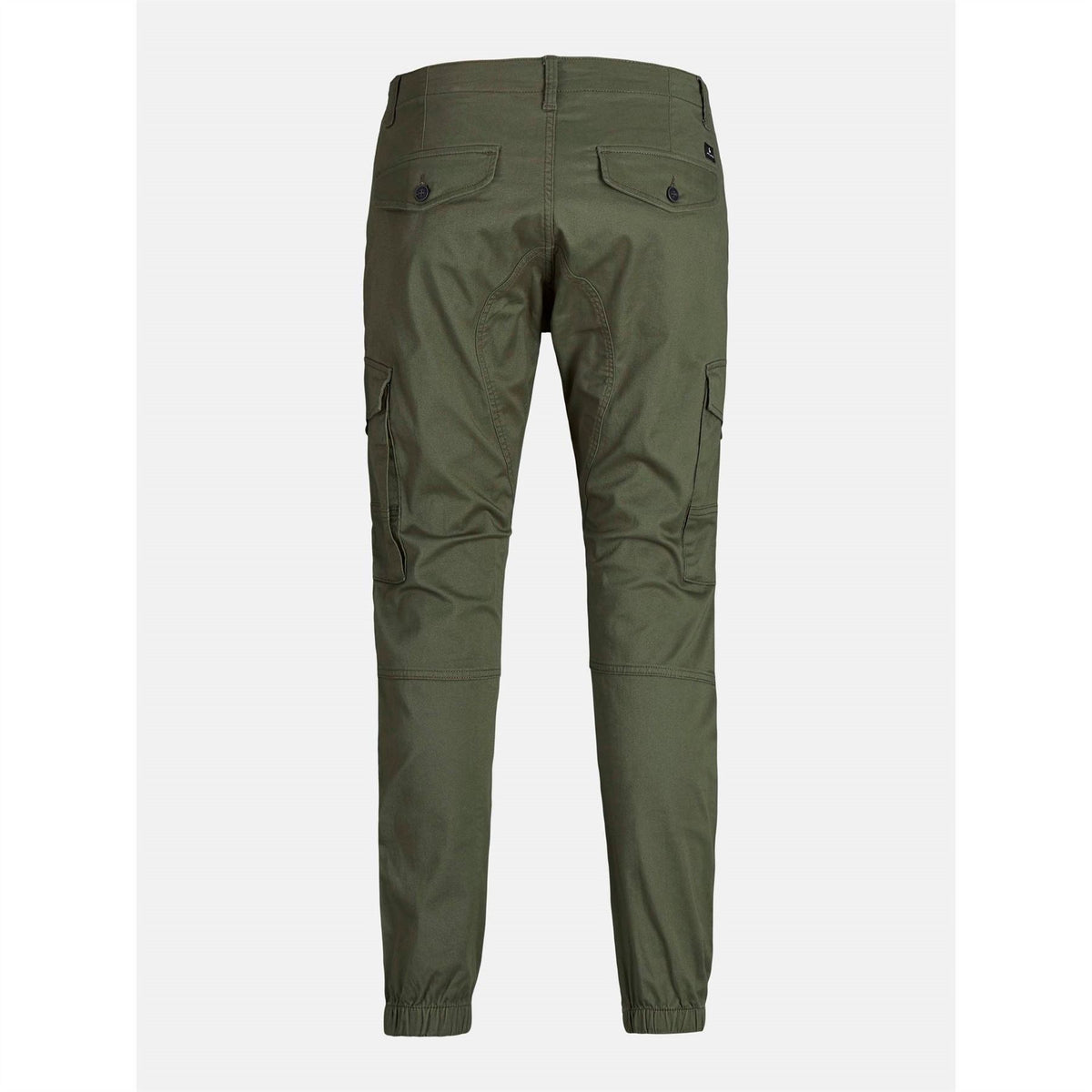 Jack and Jones Paul Solid Patterned Combat Cargo Pants