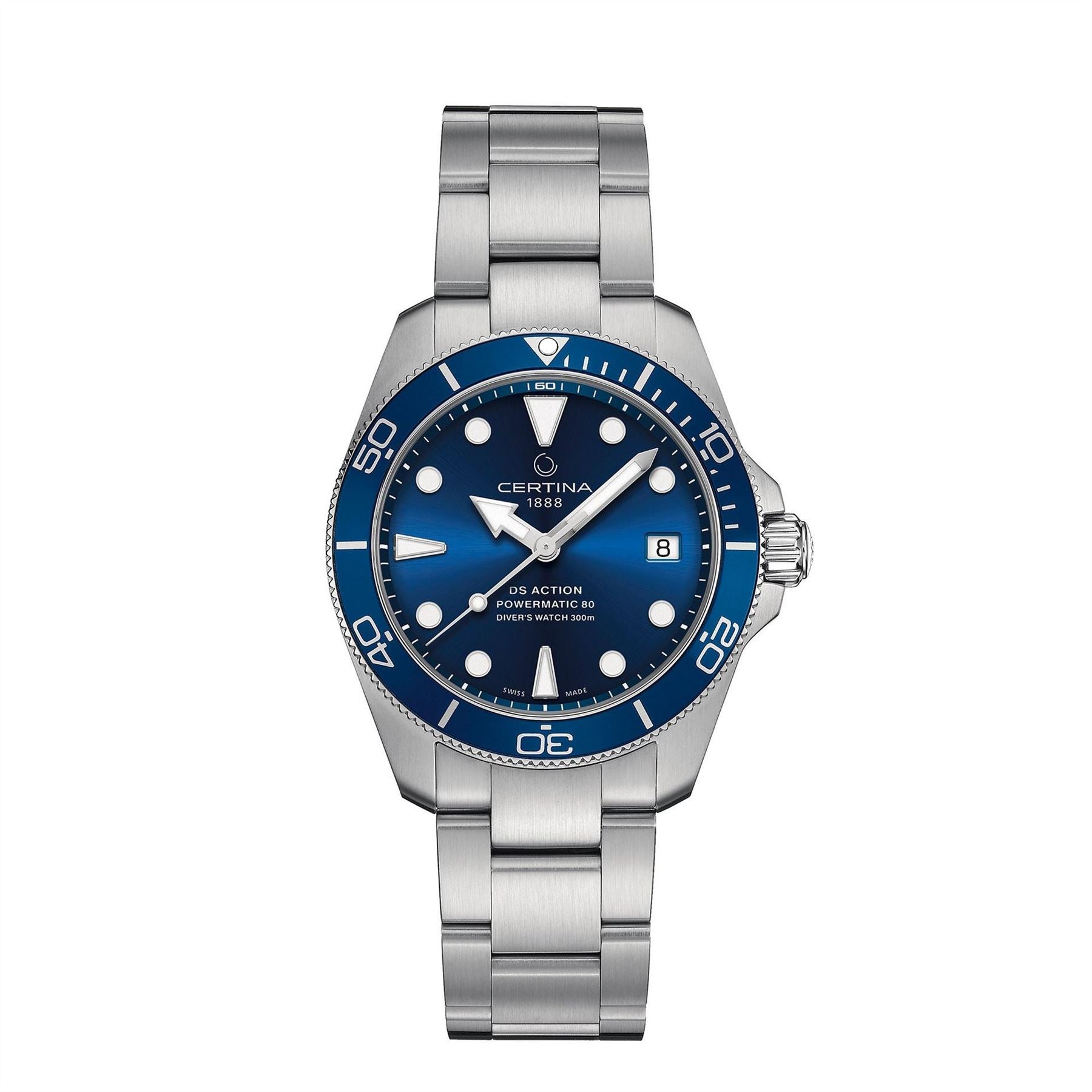 Certina Adults Action Diver 10 Auto Analogue Watch