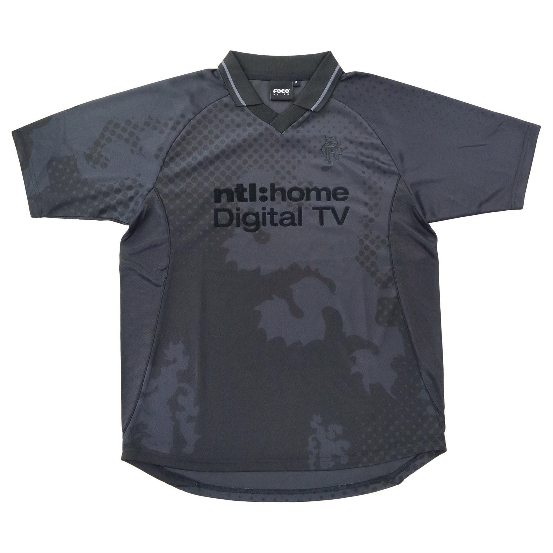 Team Team Rangers Retro Blackout Shirt 02 03