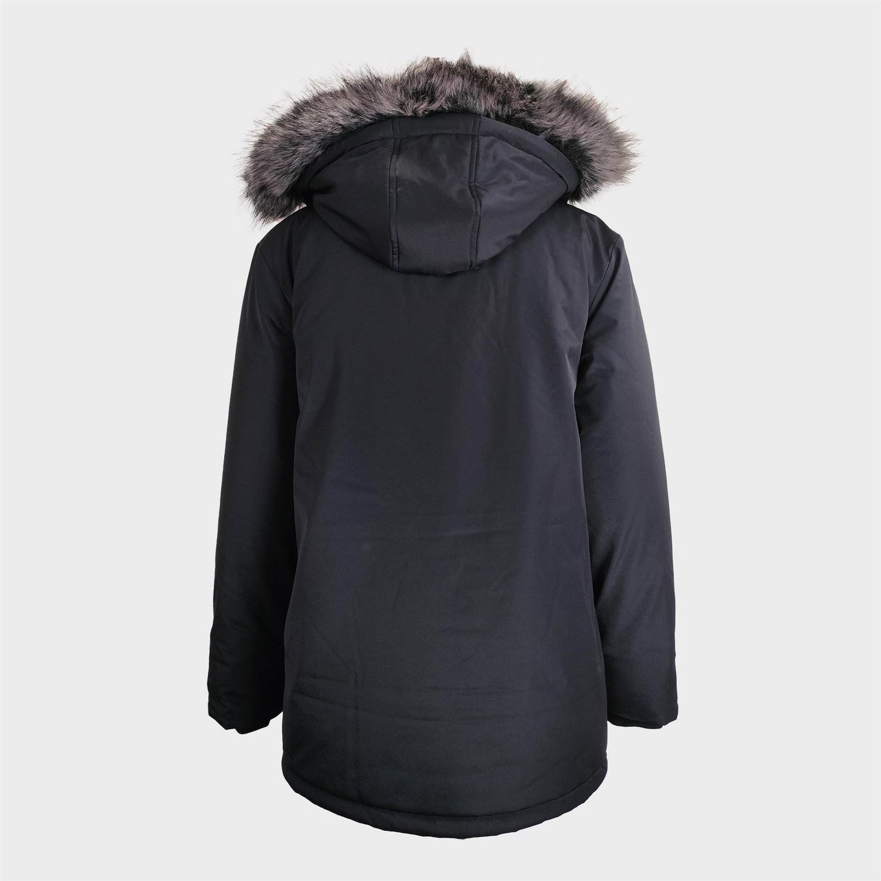 Jack Wills  Water Resistant Wind Resistant Faux Fur Hooded Parka