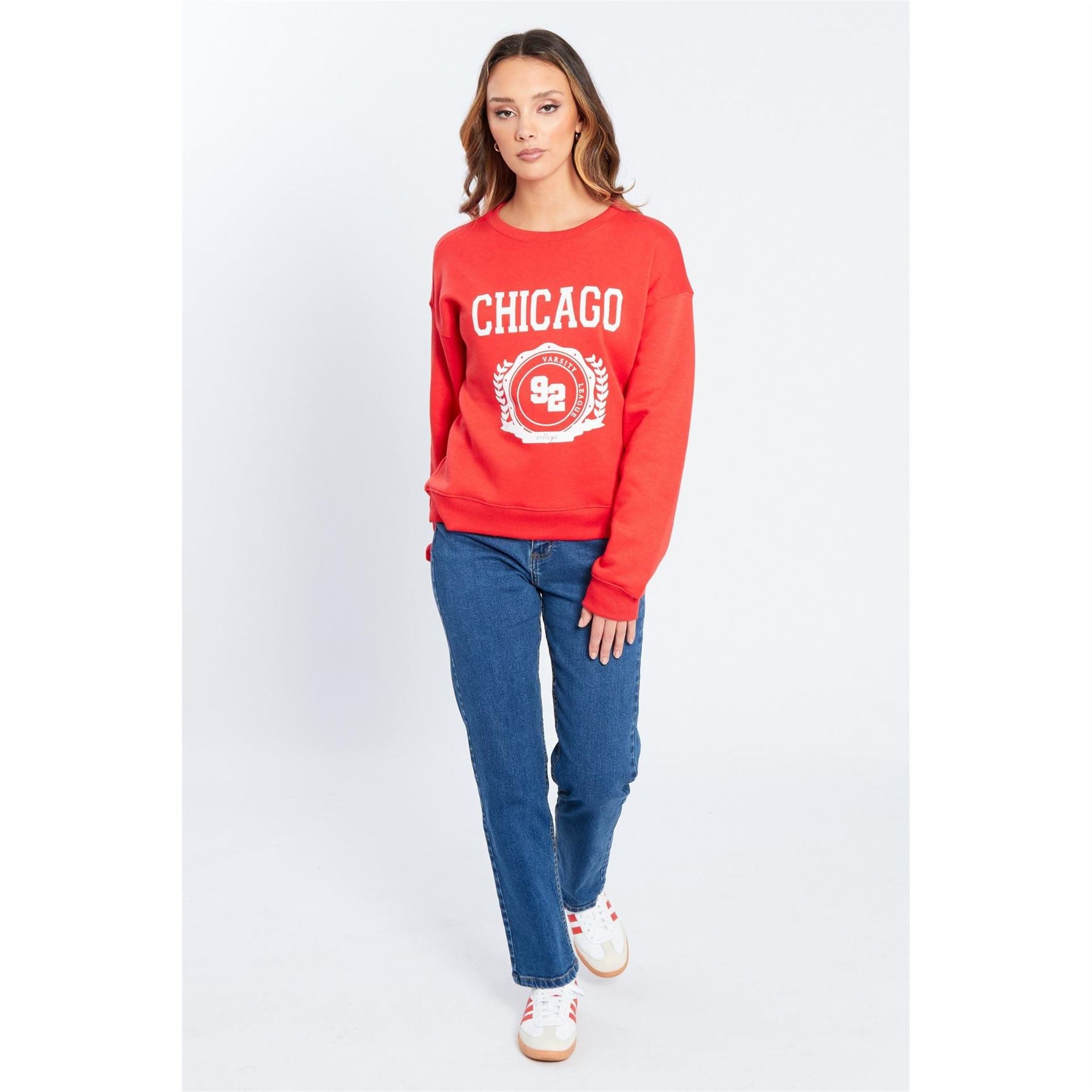 Be You Womens American Sweatshirt