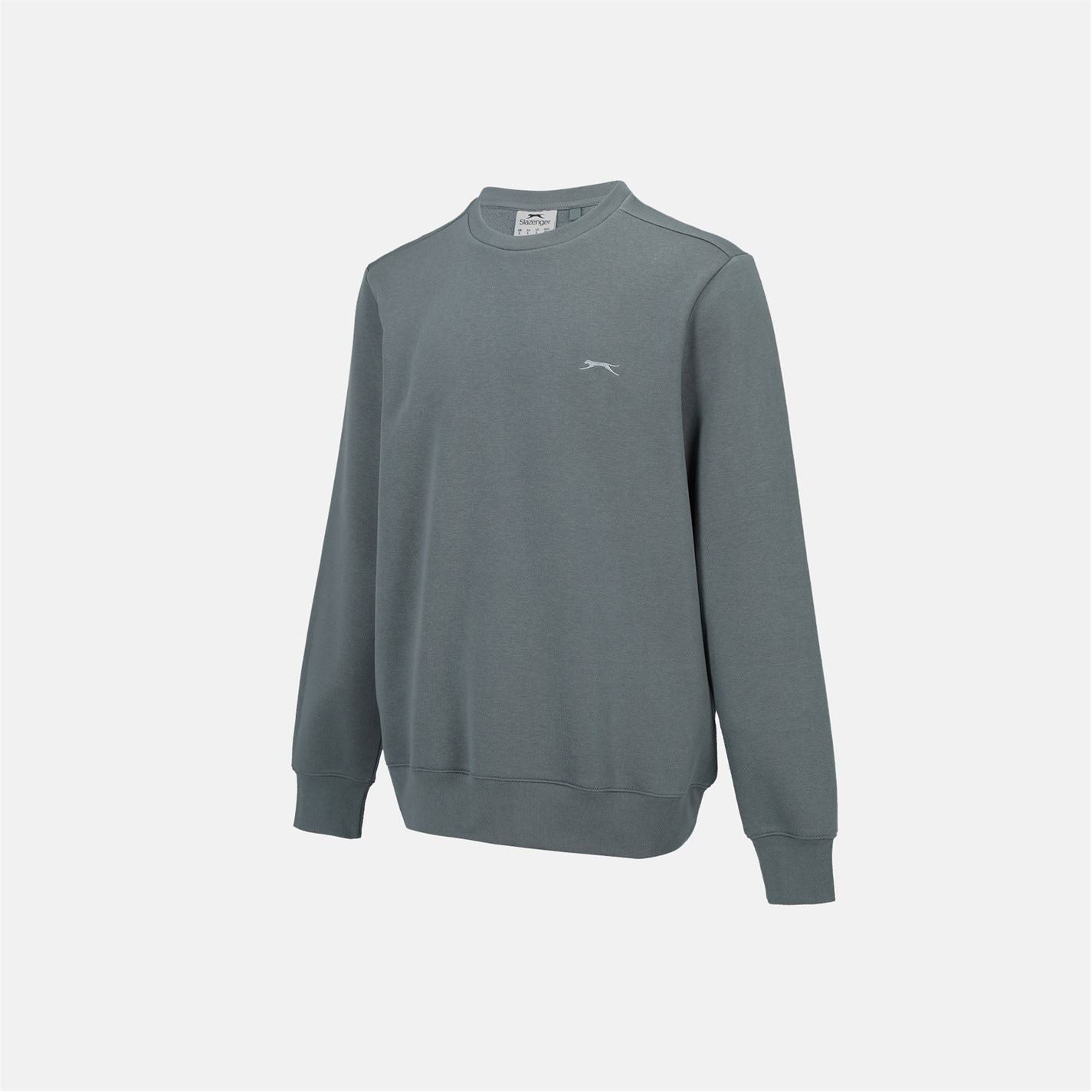 Slazenger Mens Fleece Crew Sweater