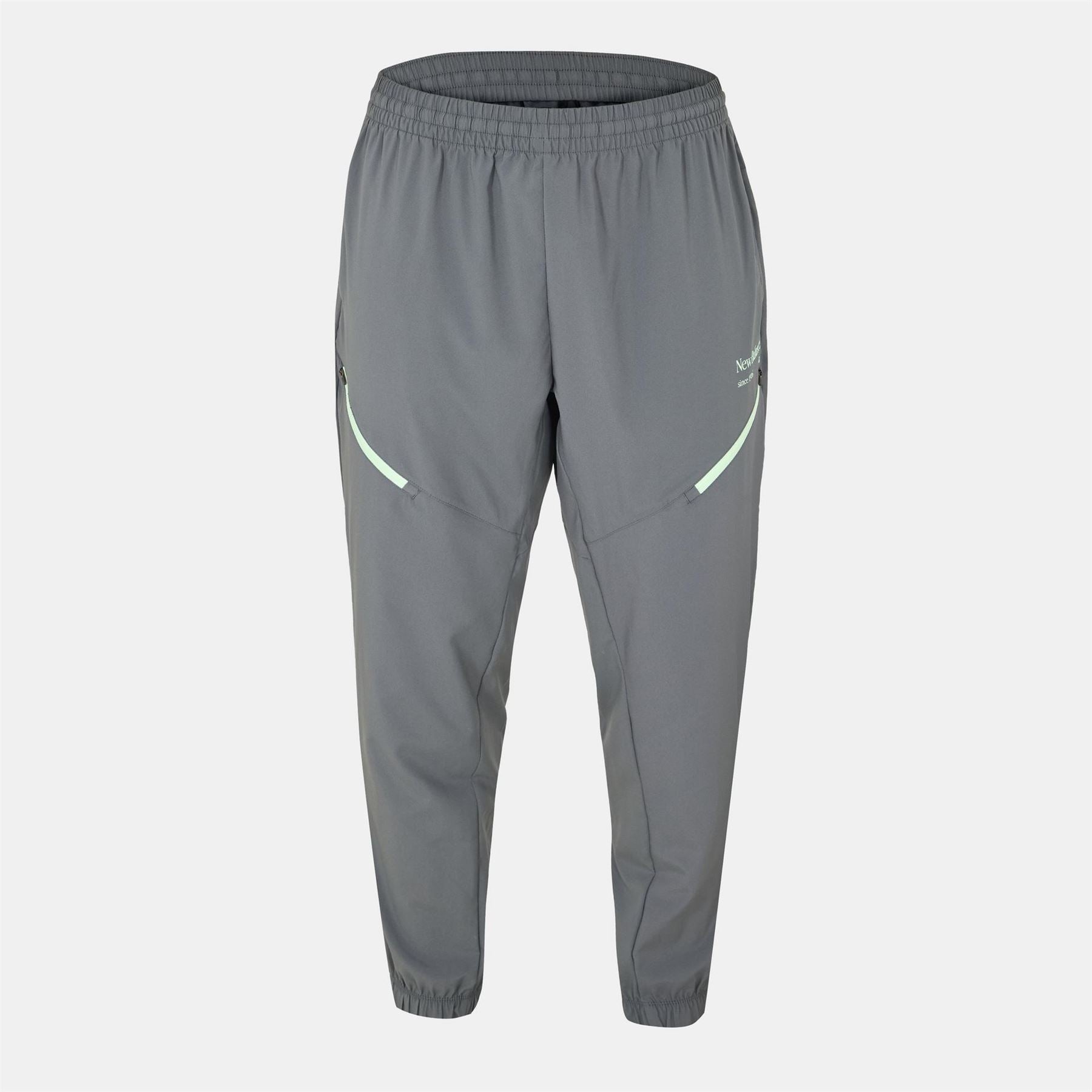 New Balance Re Imagined Solid Patterned Slim Joggers