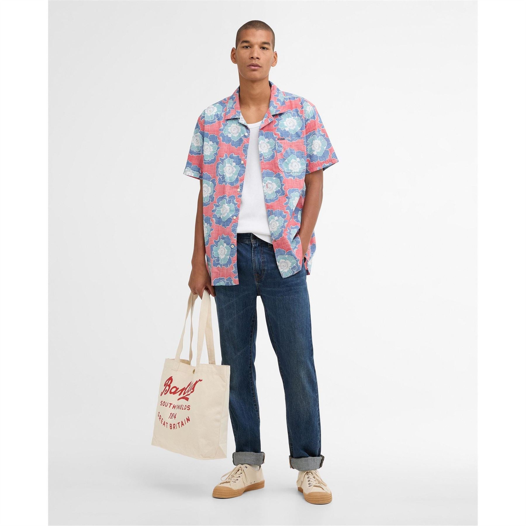 Barbour Patterned Short Sleeve Shirt