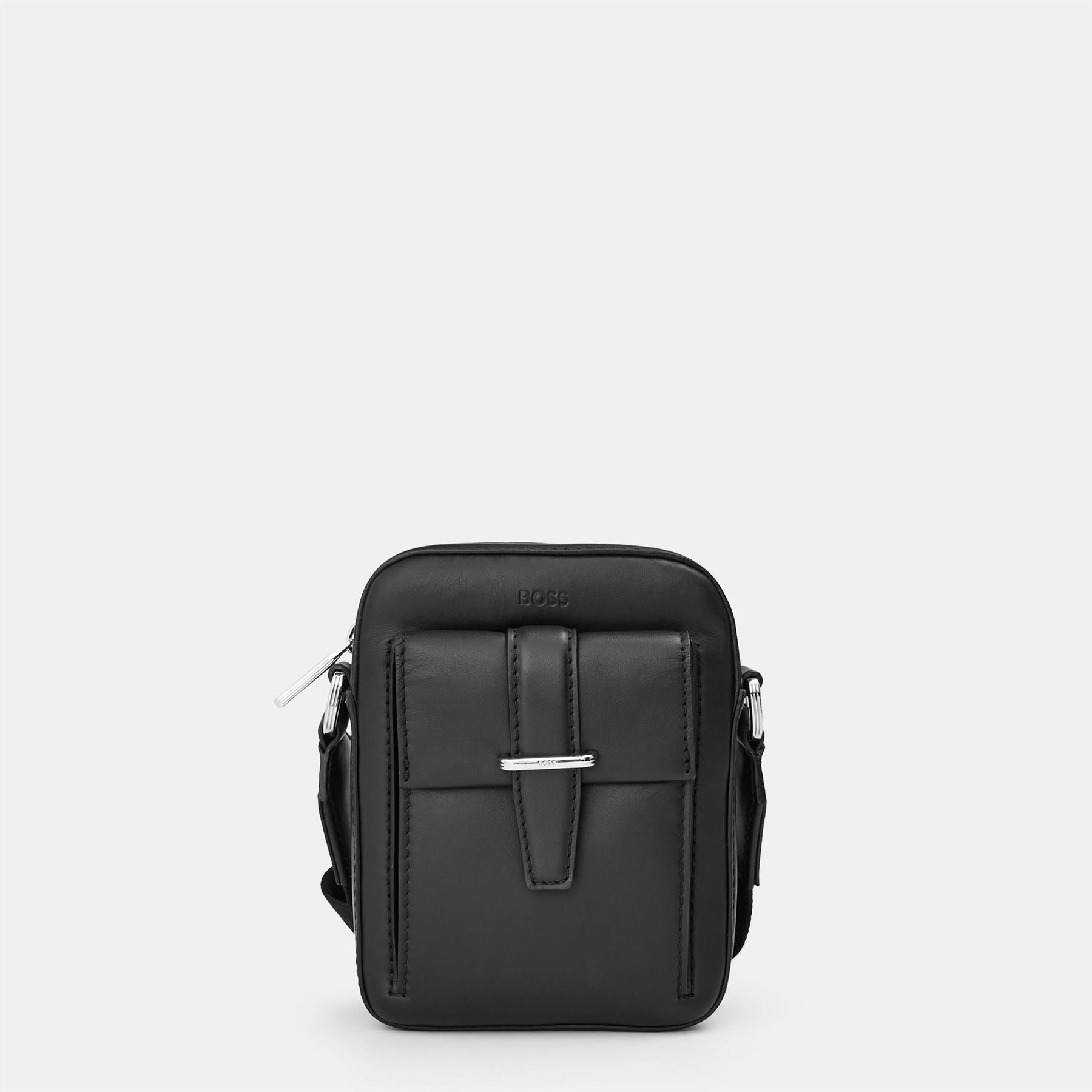 Boss Alaric Zip Crossbody Bag with Detachable Strap