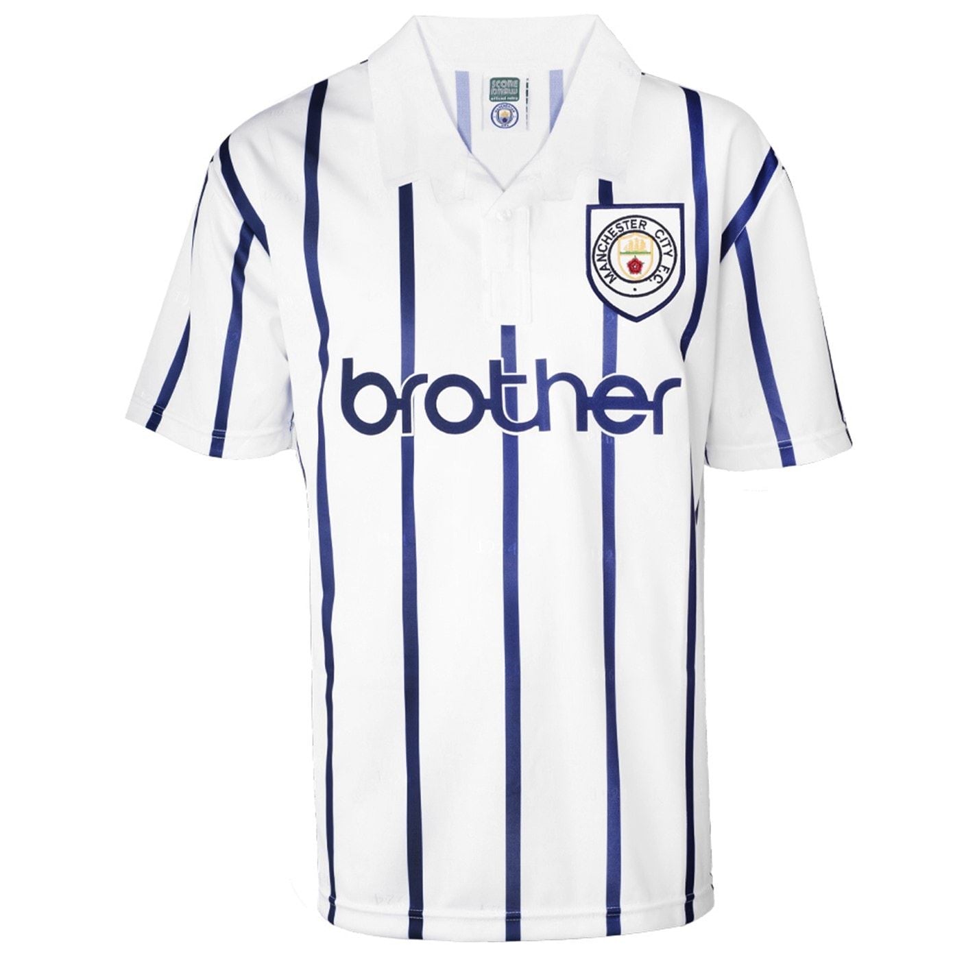 Score Draw Manchester City 93 Away Shirt Adults