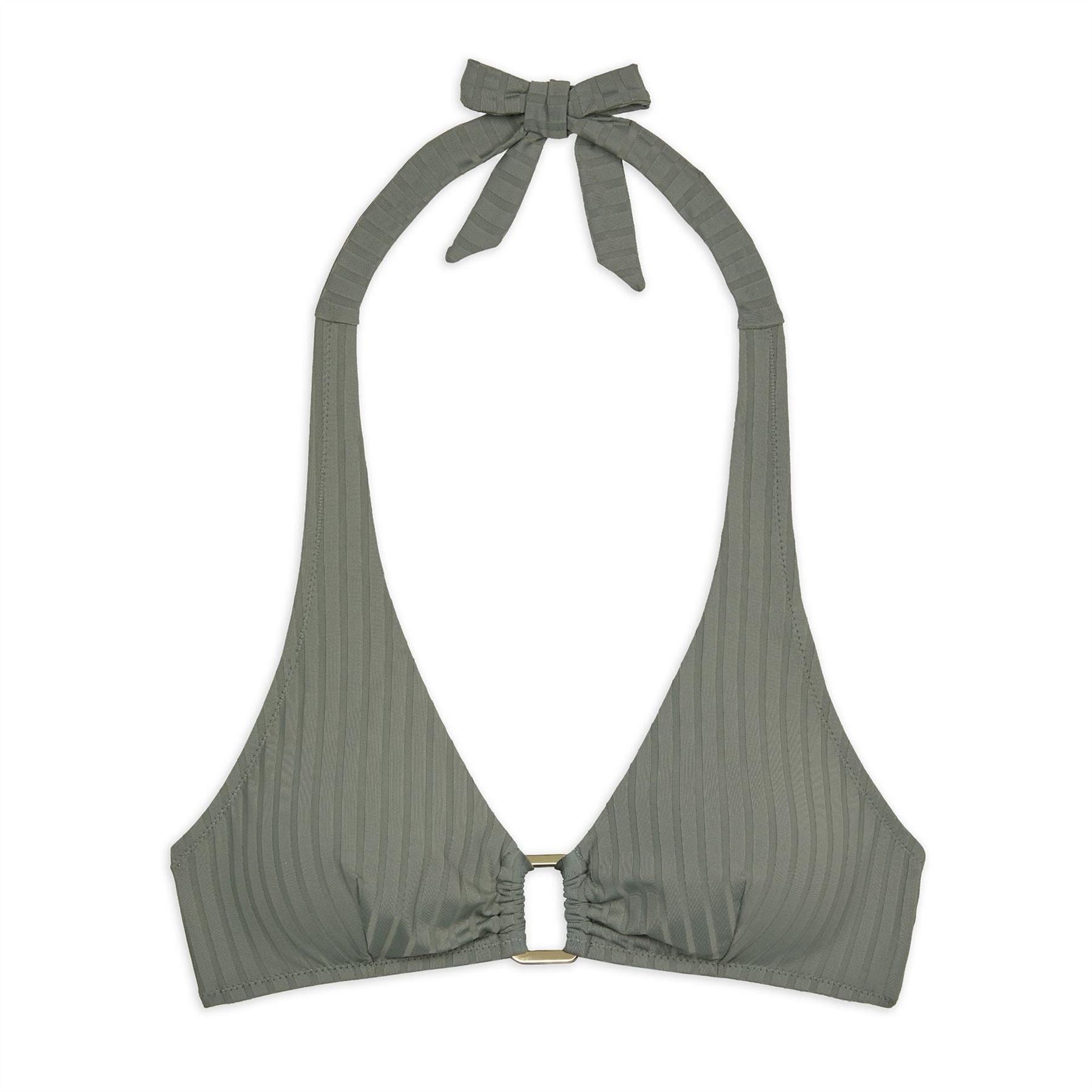 Chelsea Peers Triangle Bikini Top with Tie Closure