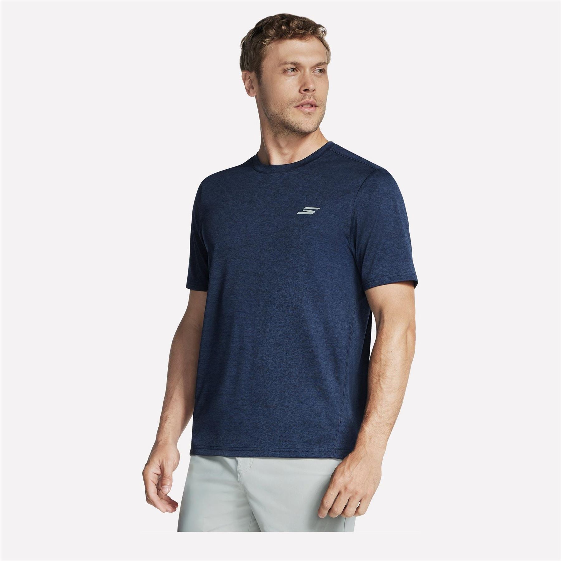 Skechers Mens Charge Tee Running Top