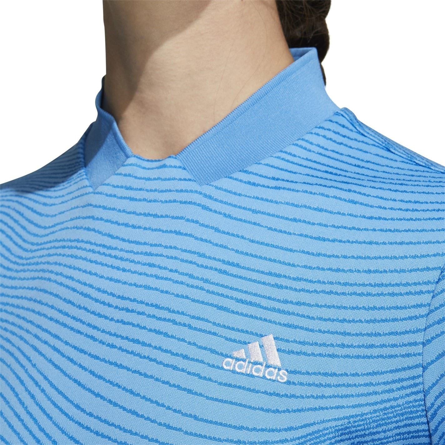 adidas Womens Made To Be Remade Rib Collar Polo Shirt