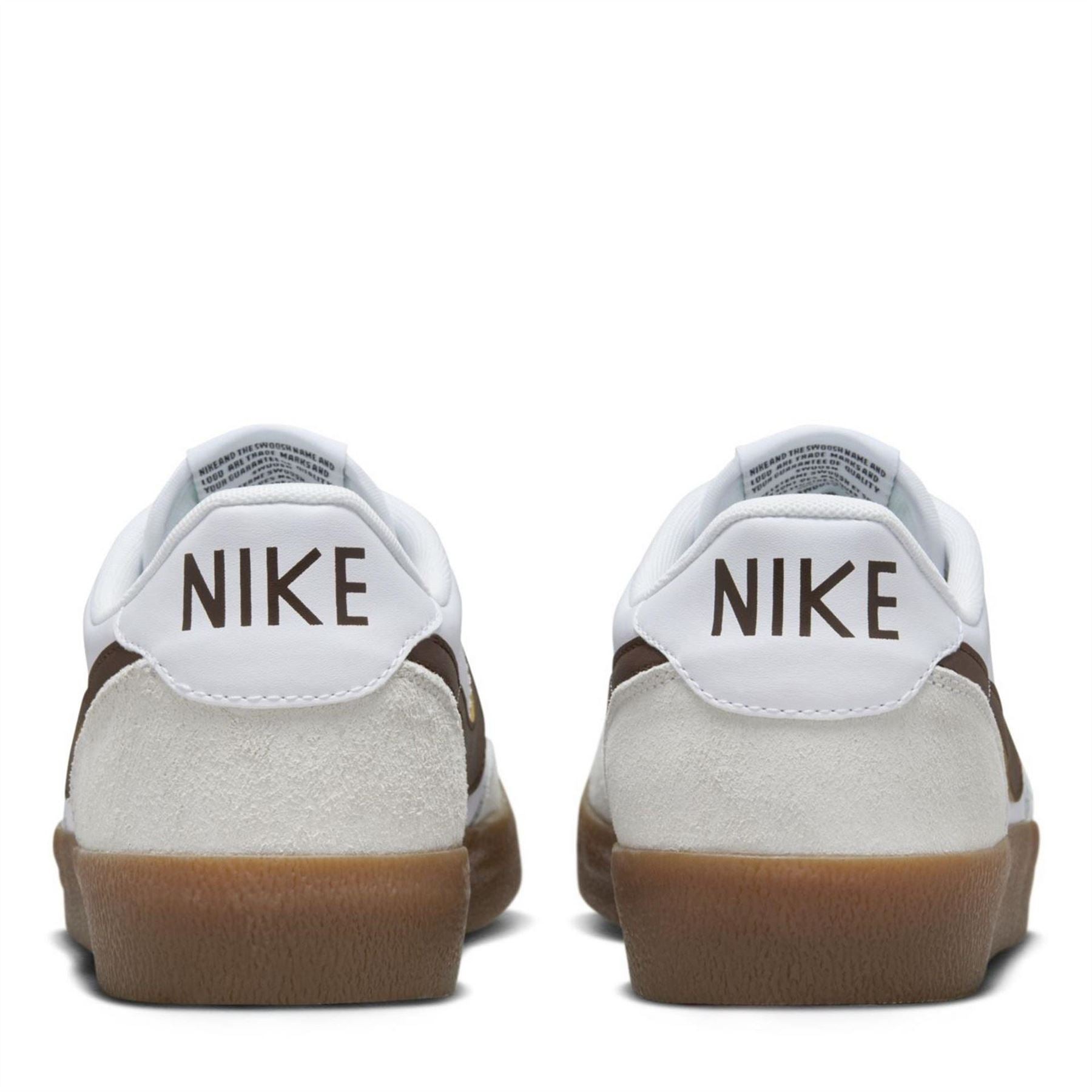 Nike Leather Low Top Flat Heel Sneakers
