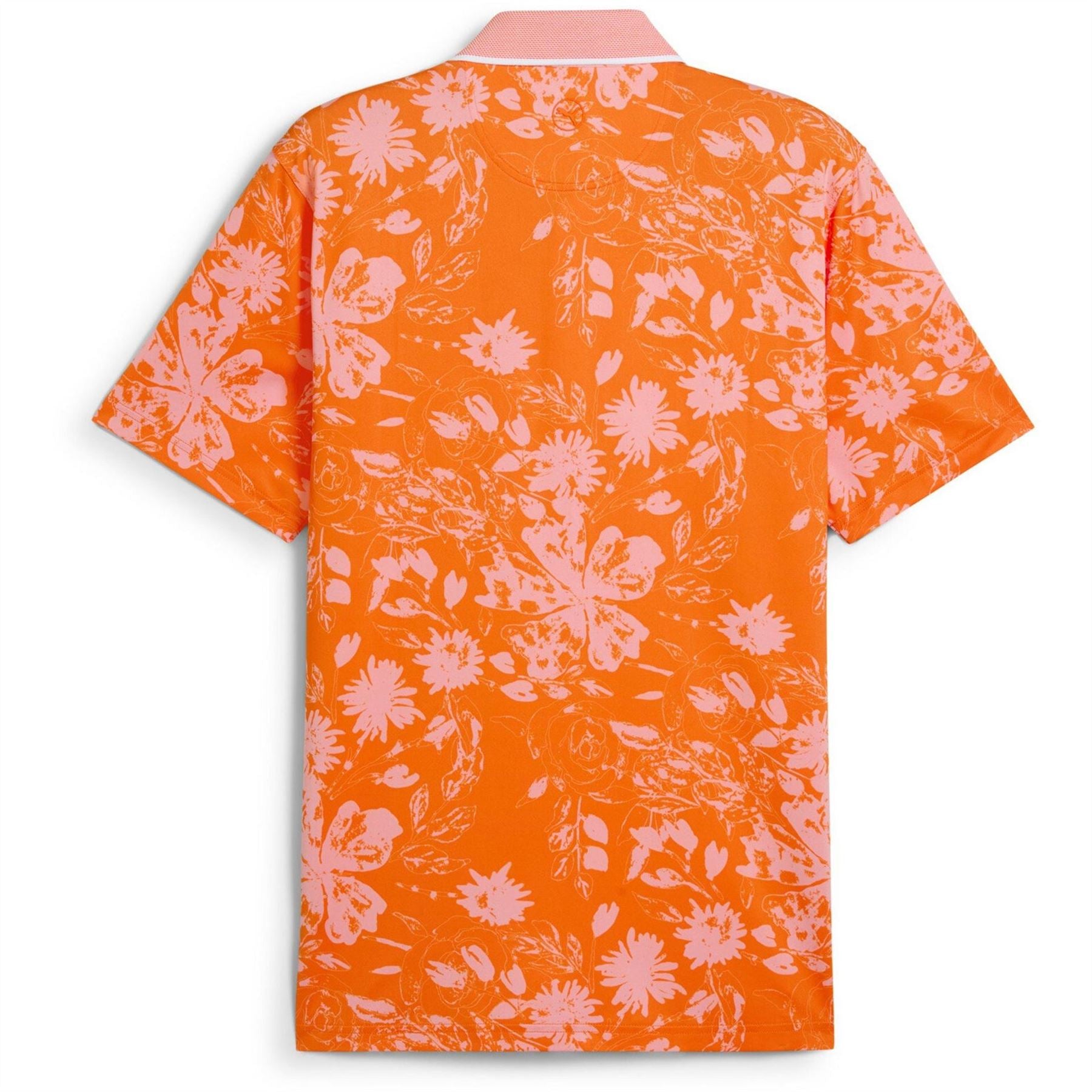 Puma Mattr Rose Short Sleeve Performance Polo Shirt
