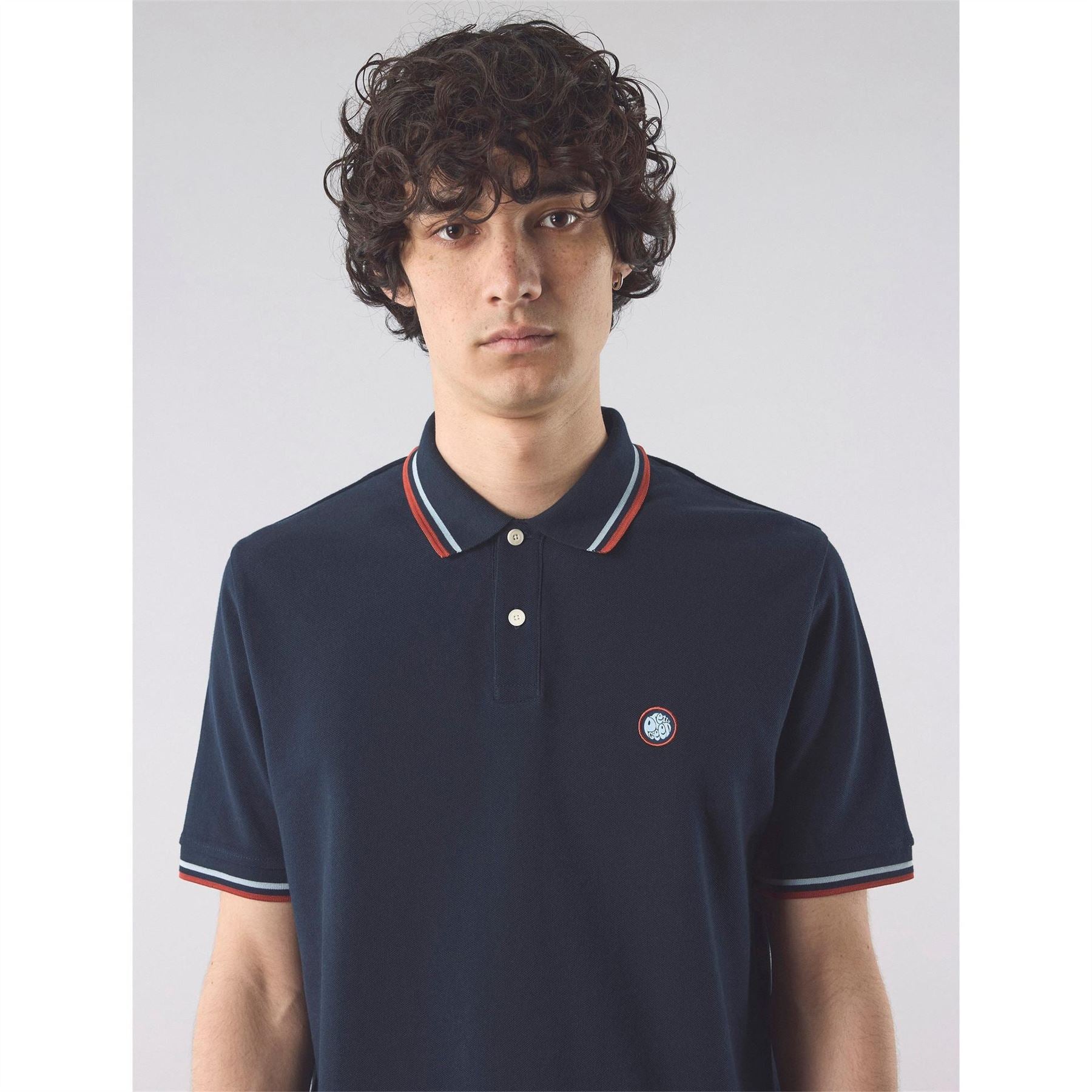 Pretty Green Brixton Regular Fit Short Sleeve Polo