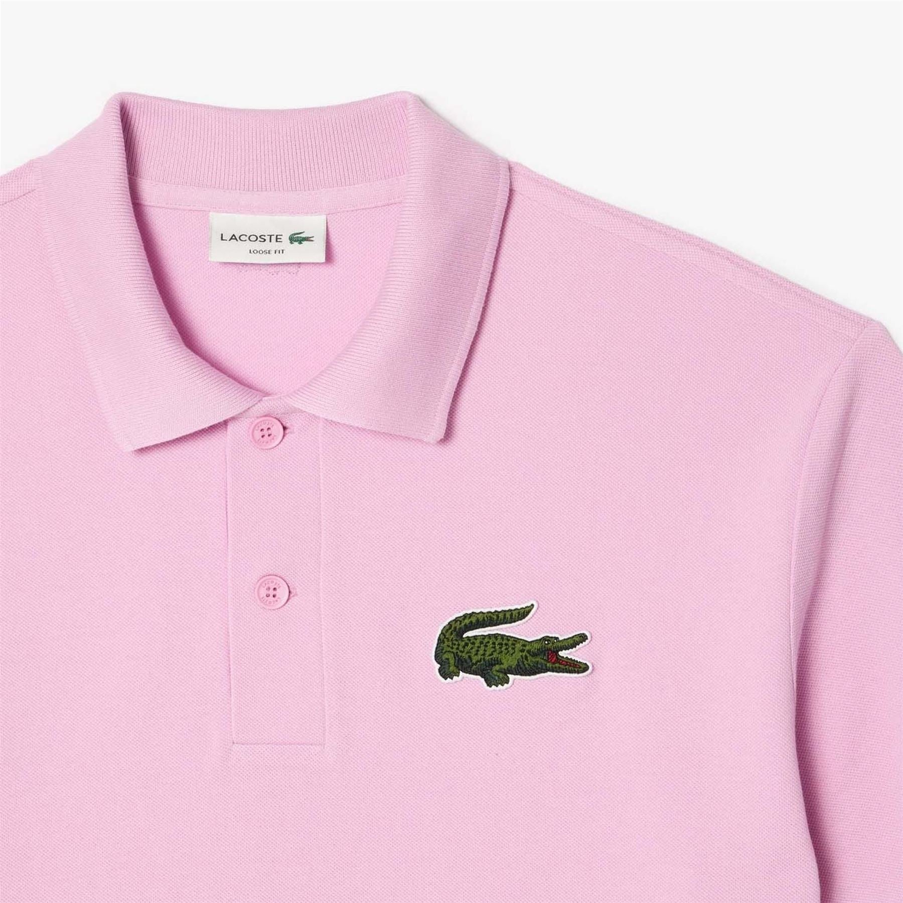 Lacoste Unisex Loose Fit L.12.12 Piqué Polo Shirt