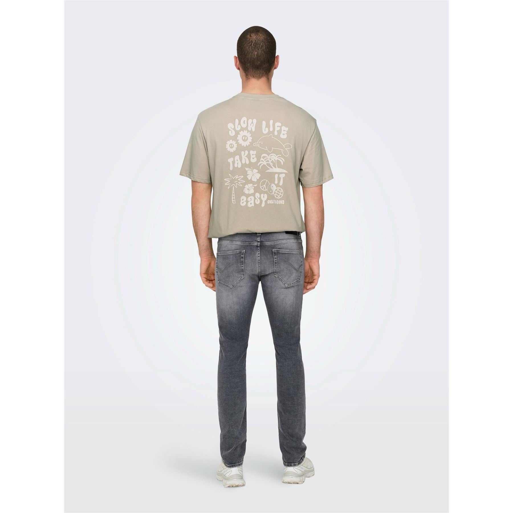 Only Five Pocket Design Slim Fit Jeans