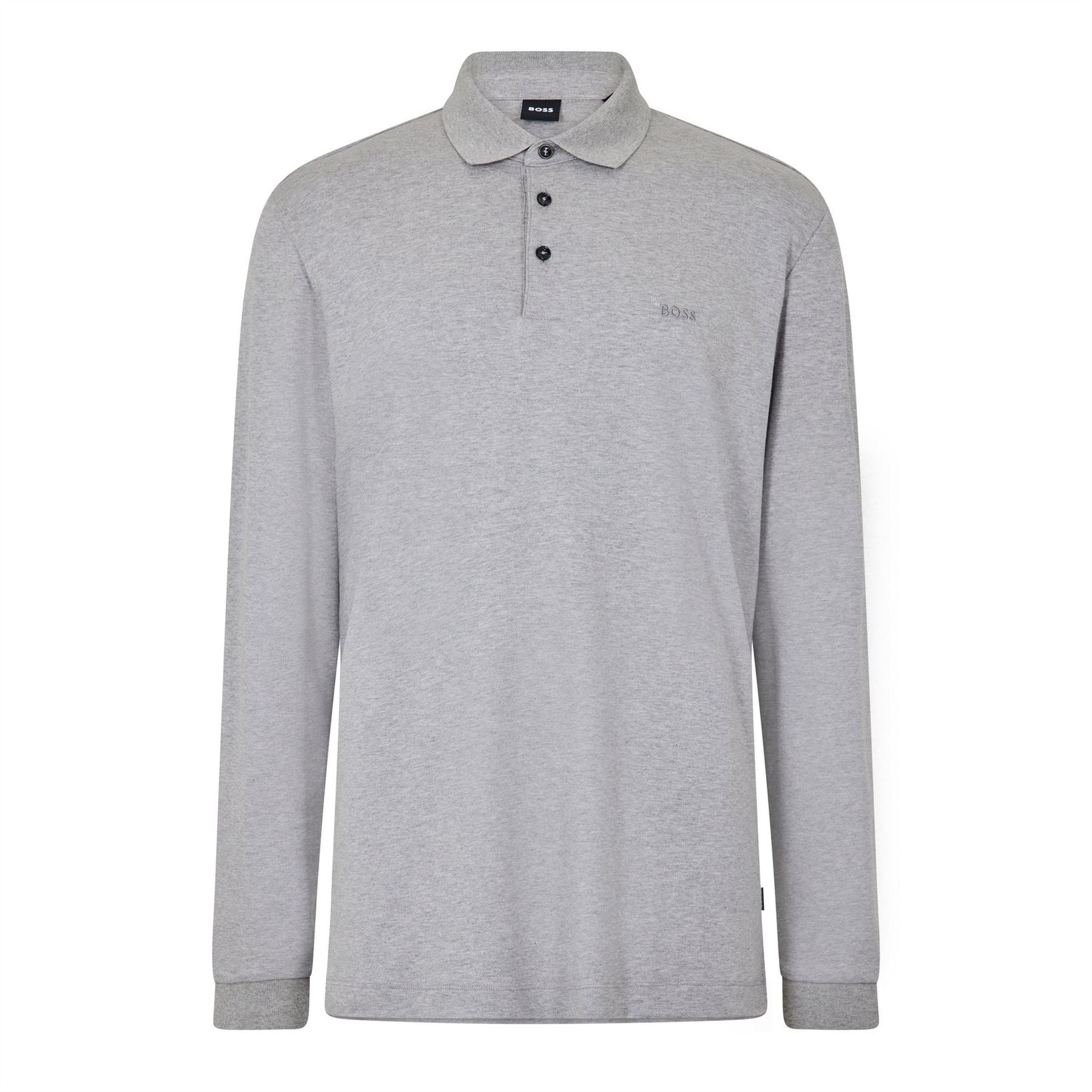 Boss Pado 30 Long Sleeve Polo Shirt