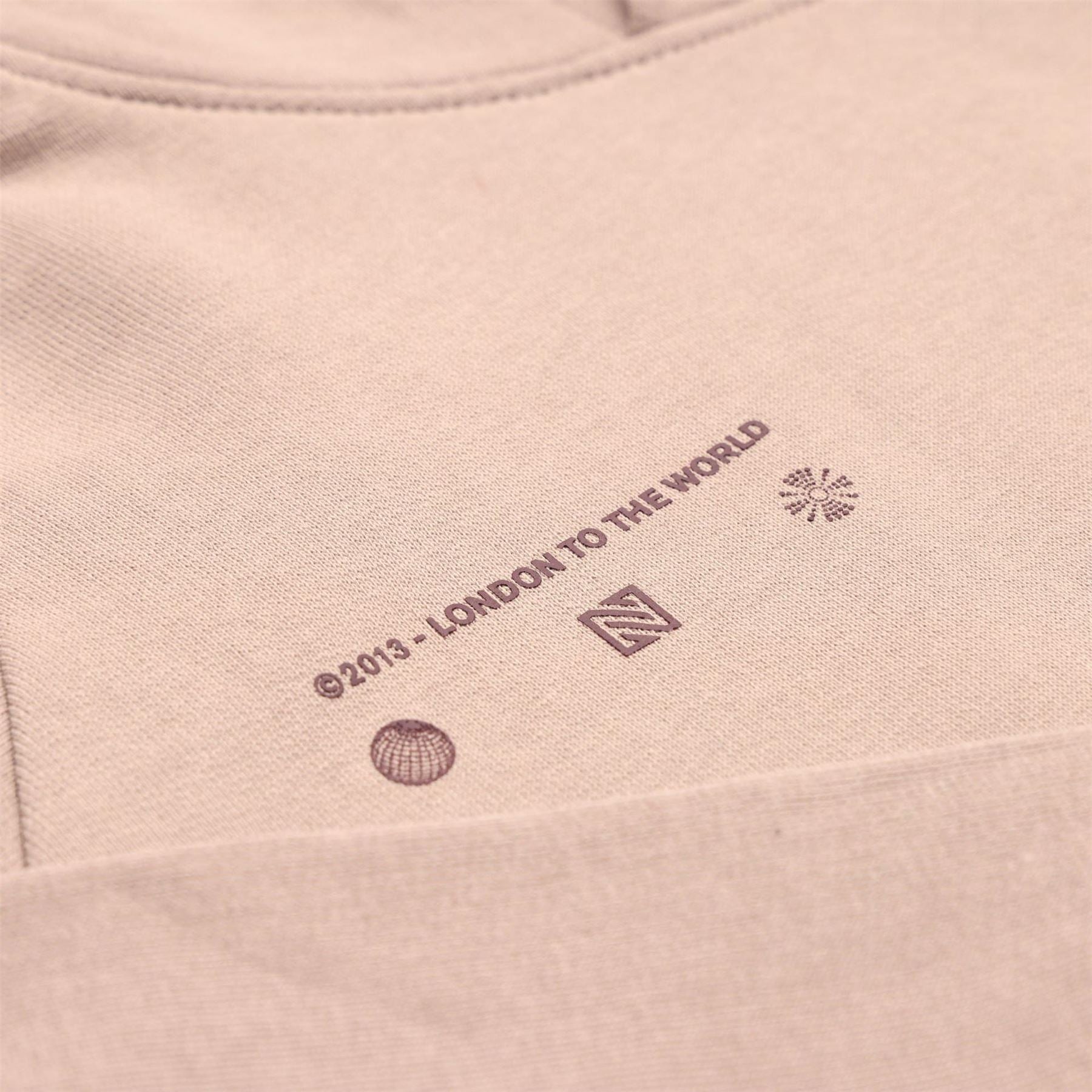 Nicce Hooded Neck Raglan Sleeve Sweatshirt
