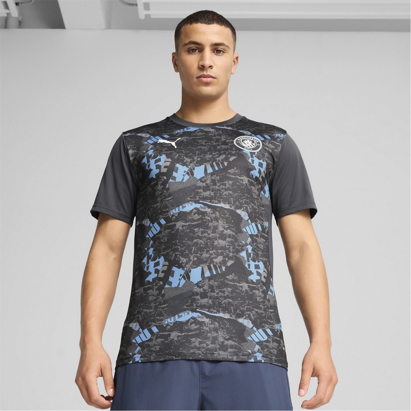 Puma Manchester City Pre Match Shirt 2024 2025 Adults